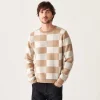 Montagut Checkered cashmere sweater - Amadeo