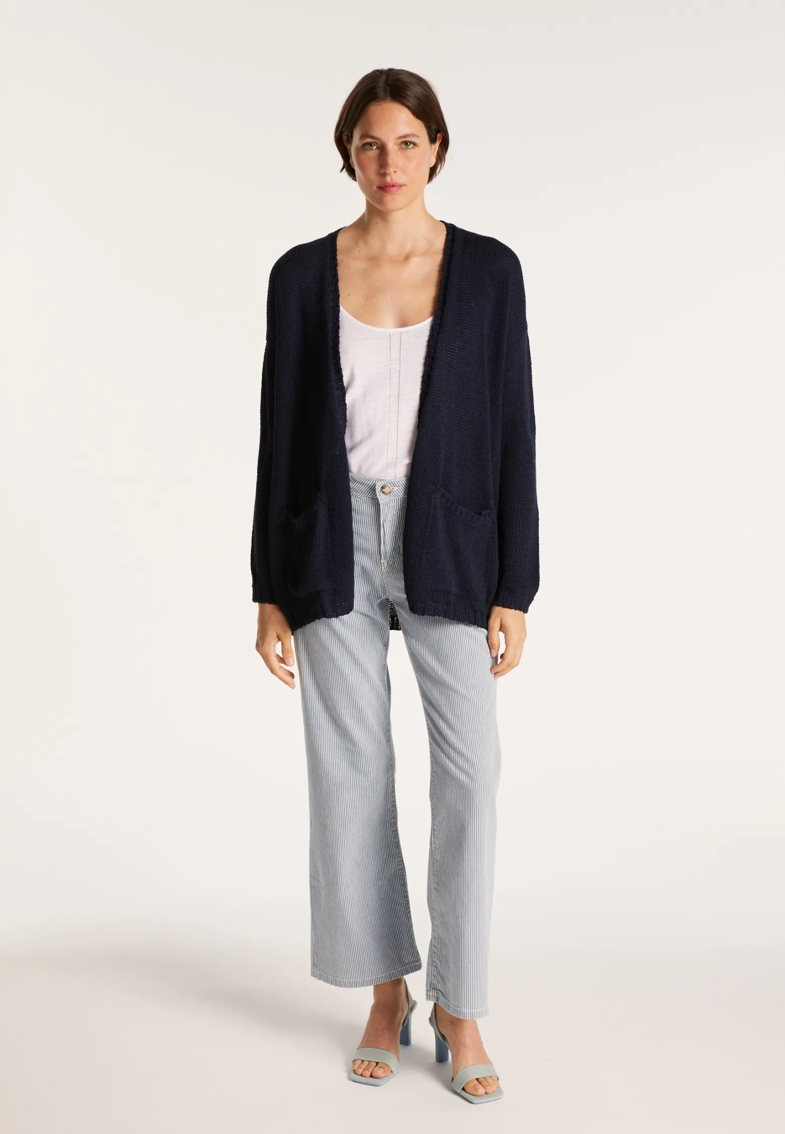 Montagut Chunky knit cardigan with pockets - Baryton