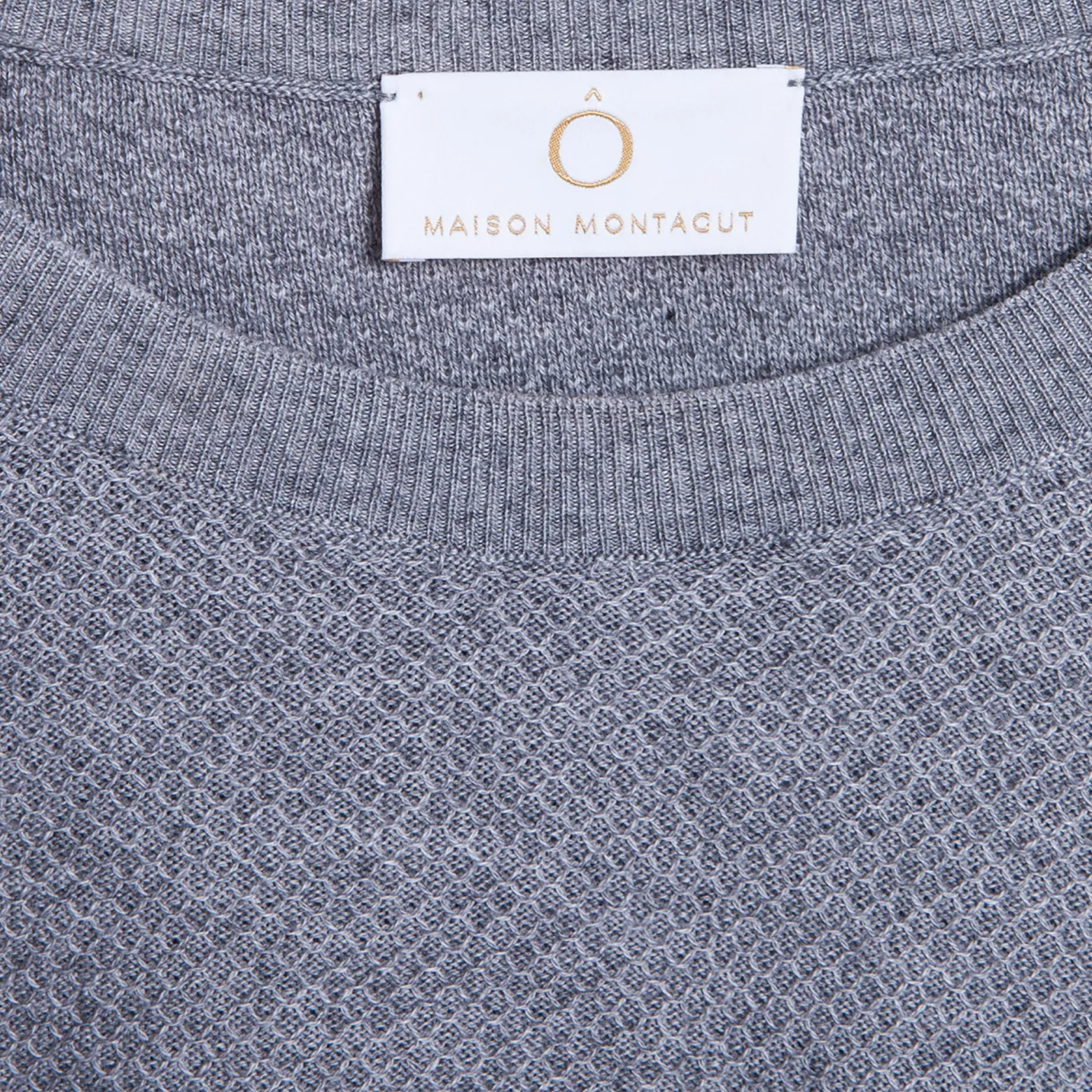 Montagut Cotton and cashmere crew neck jumper - Hizoka