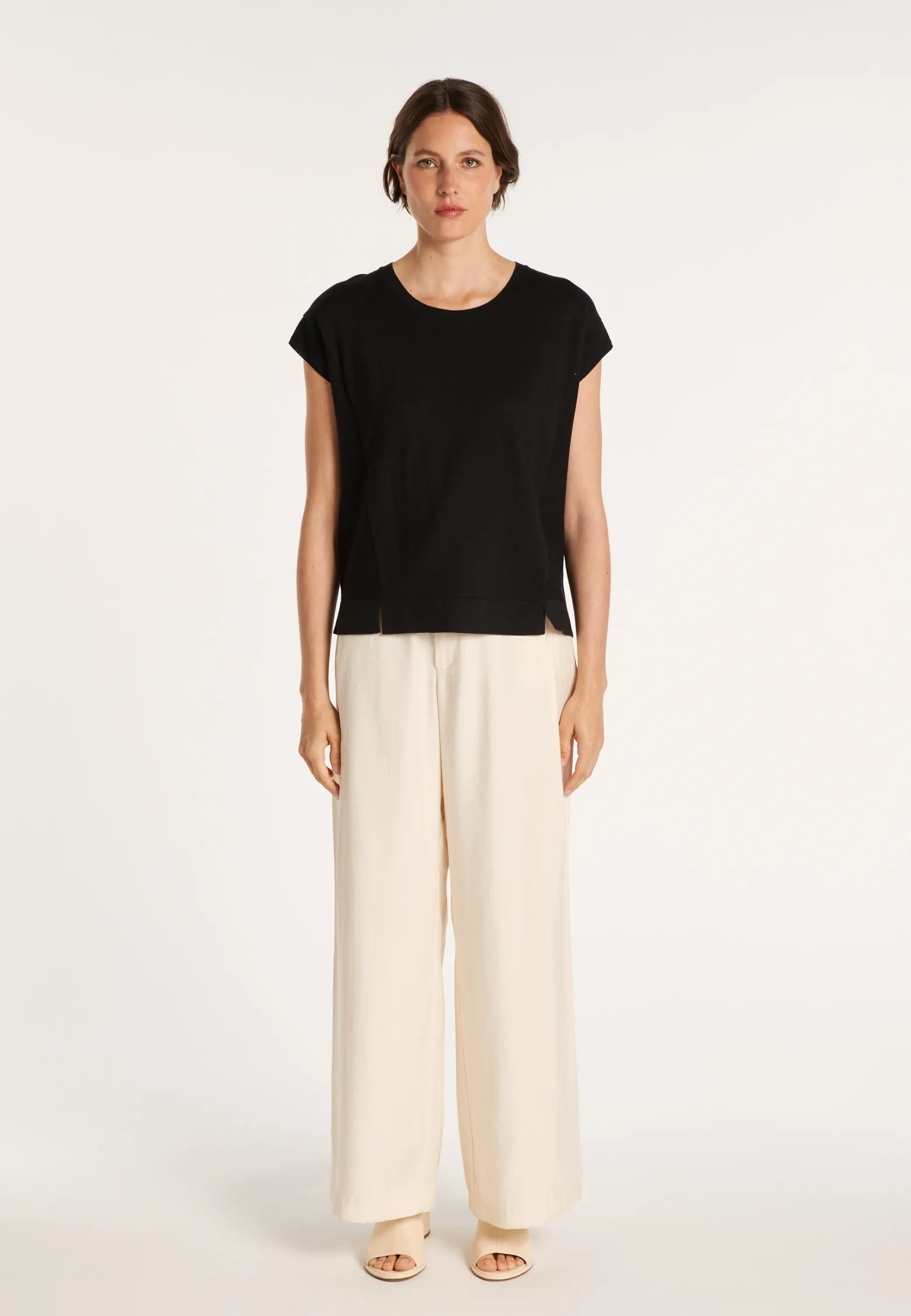 Montagut Cotton and cashmere T-shirt - HATO