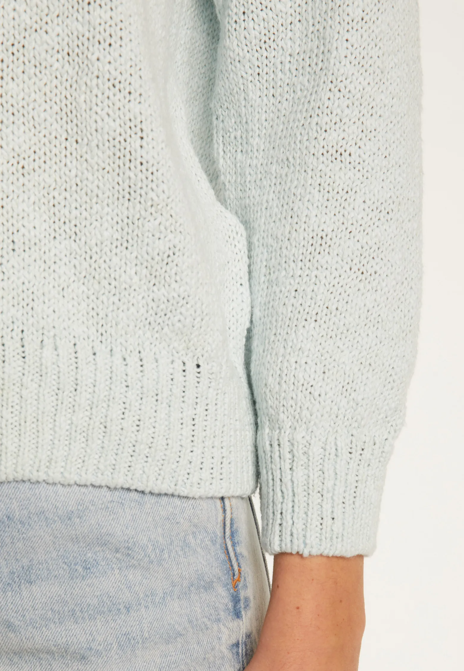 Montagut Cotton and linen crew neck sweater - Nicky