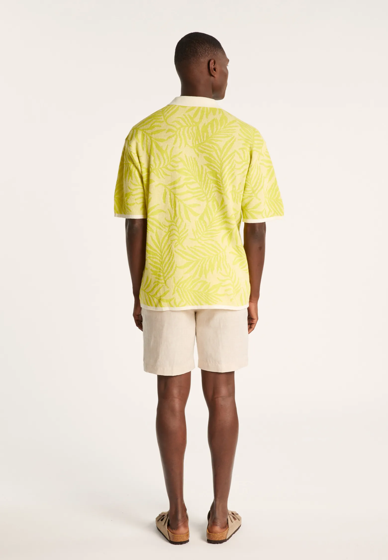 Montagut Cotton and linen patterned shirt - Ismael