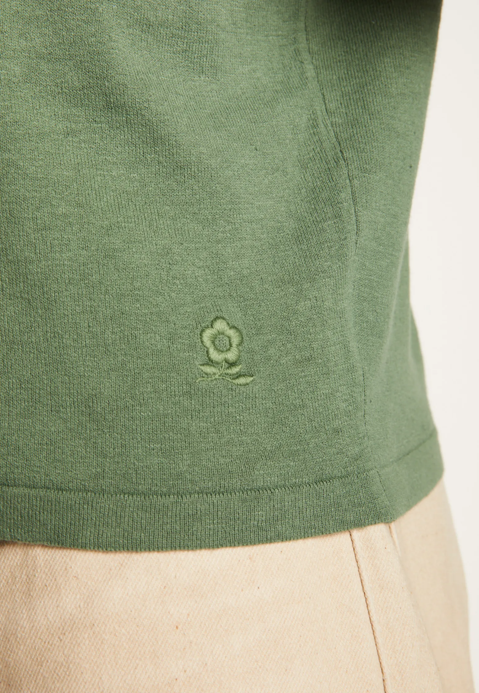 Montagut Cotton and linen polo shirt - Iouri