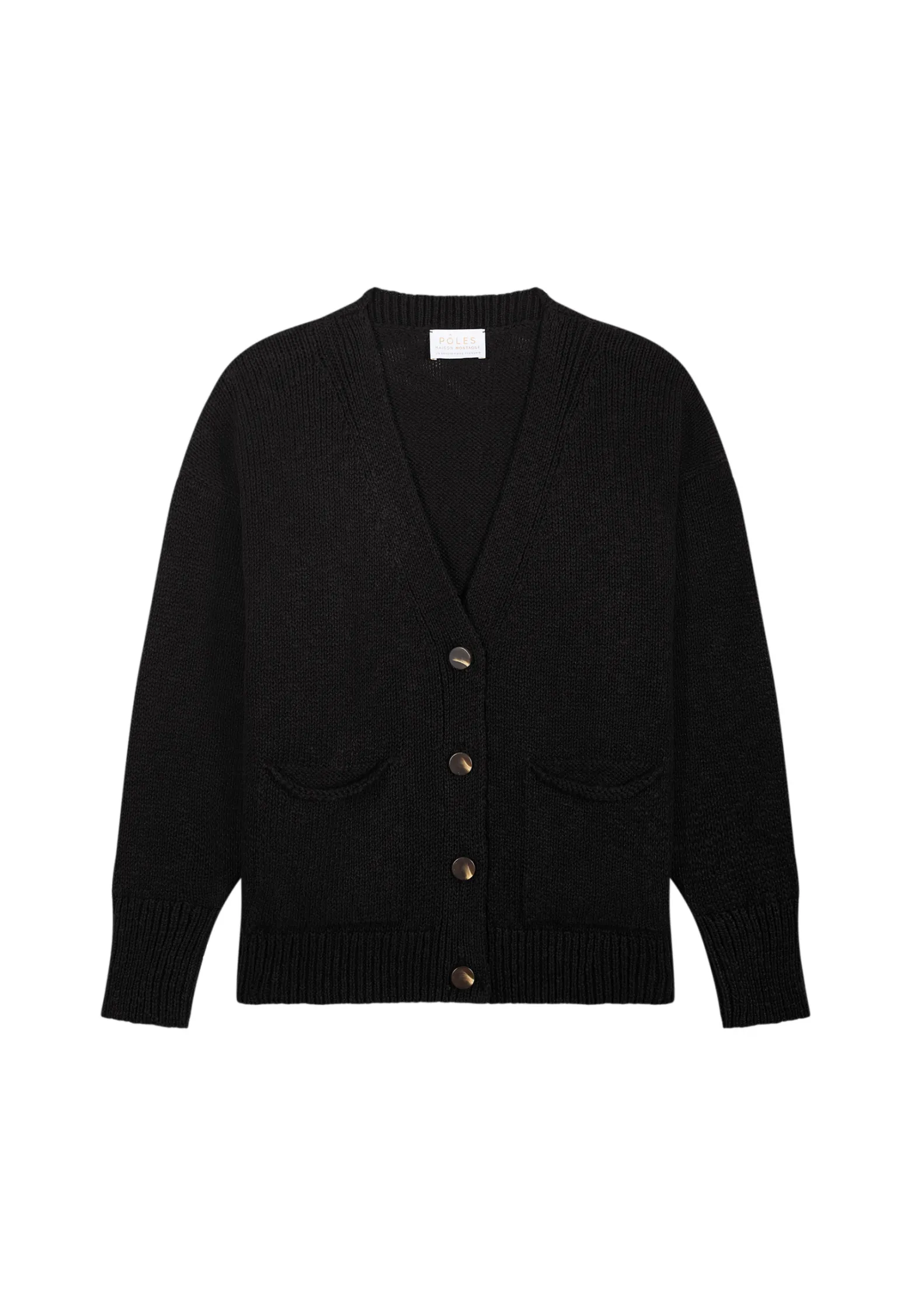Montagut Cotton and linen V-neck cardigan - Nais