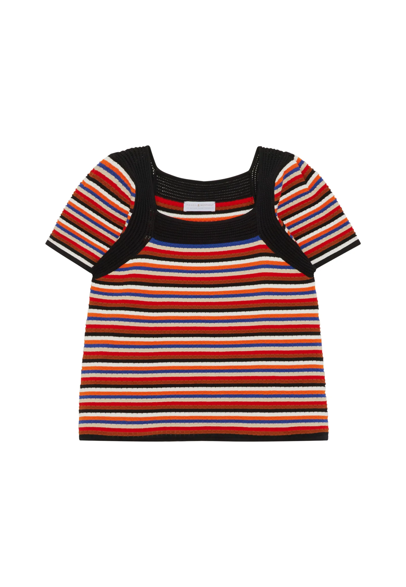 Montagut Cotton balloon sleeve T-shirt - Mezo