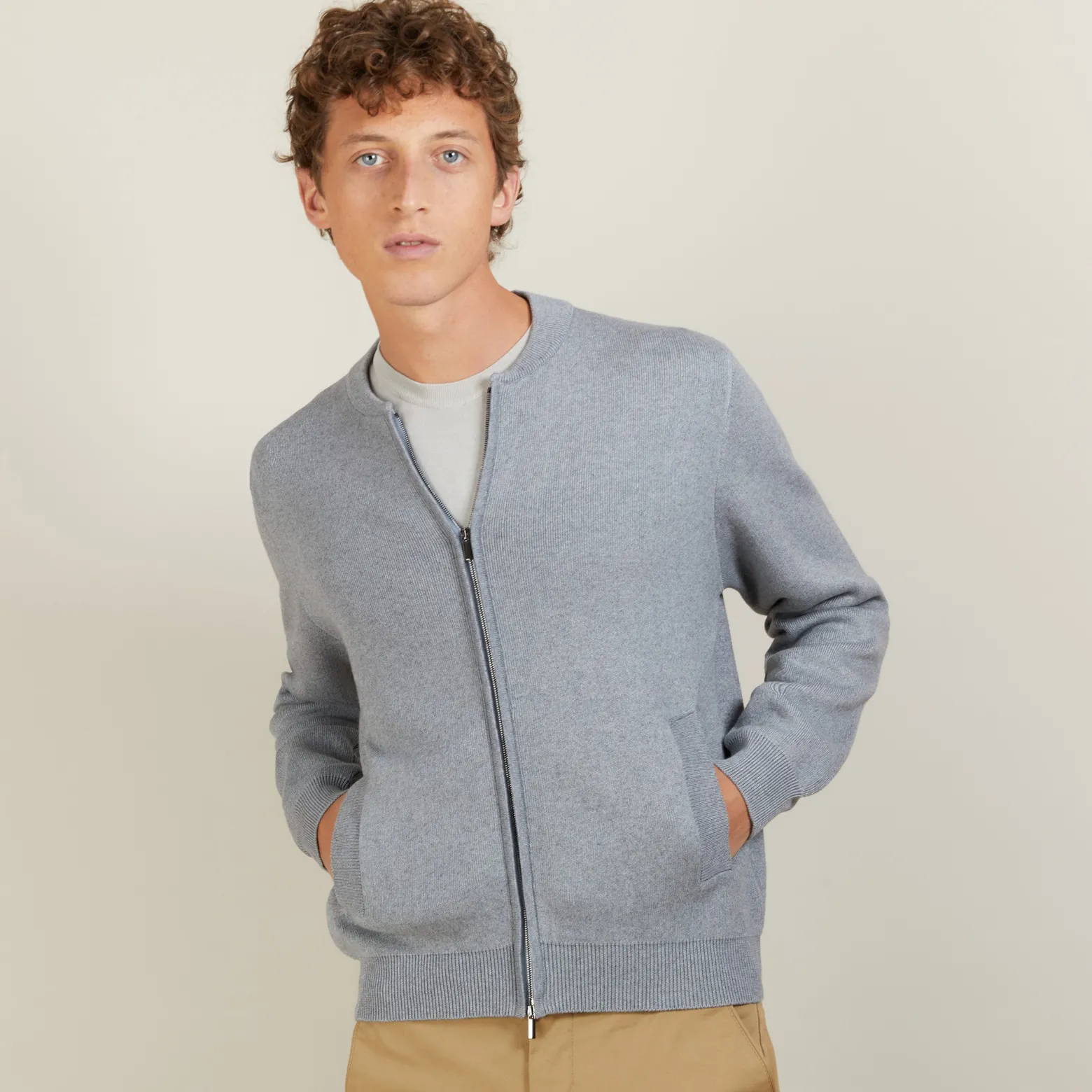 Montagut Cotton cashmere jacket - Lisbon