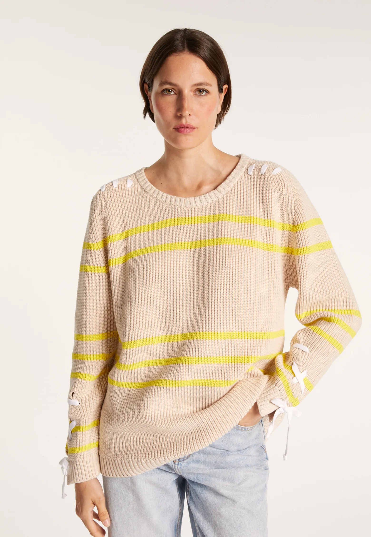 Montagut Cotton jumper with cord - JERÔME