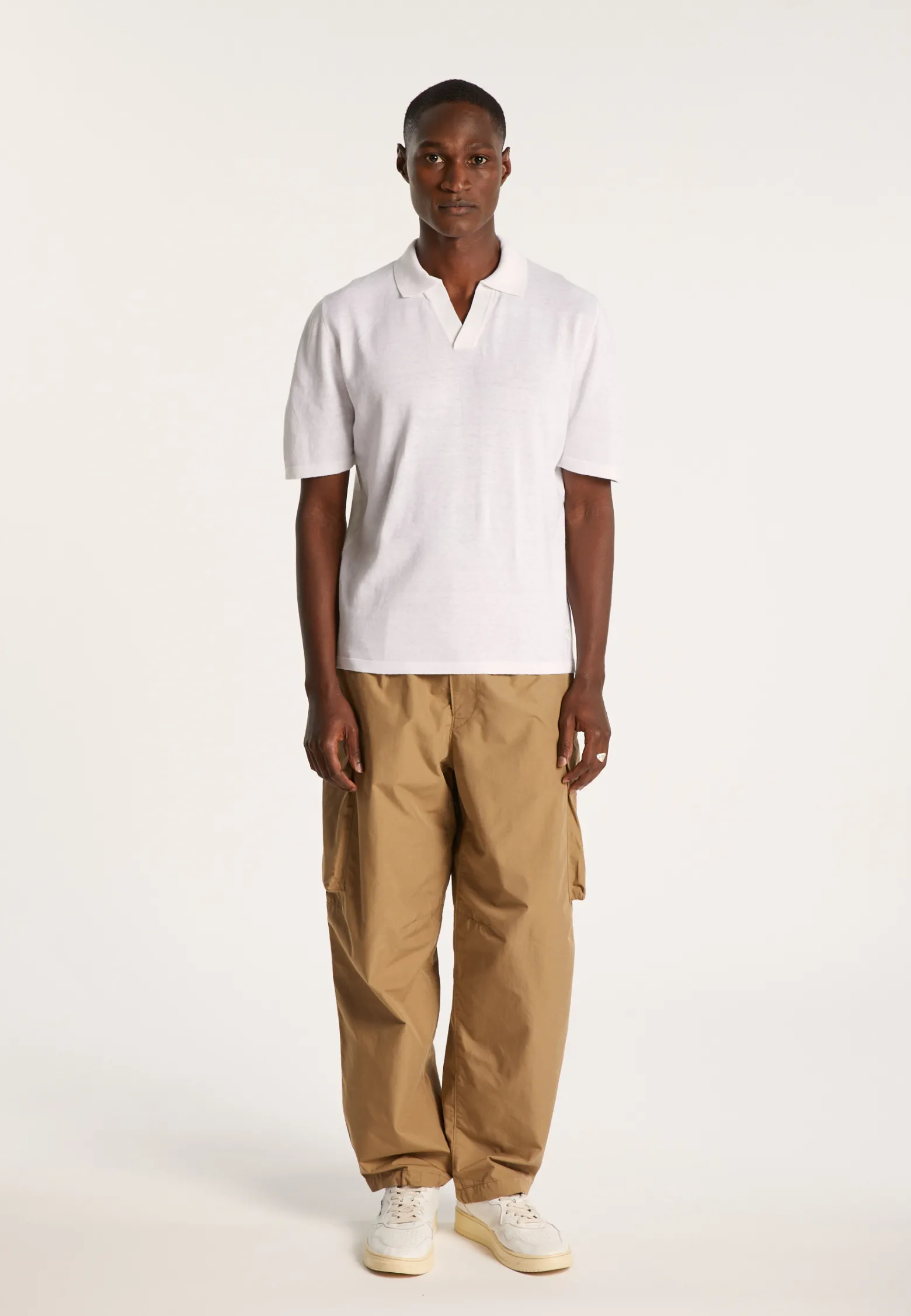 Montagut Cotton linen polo shirt - Iouri