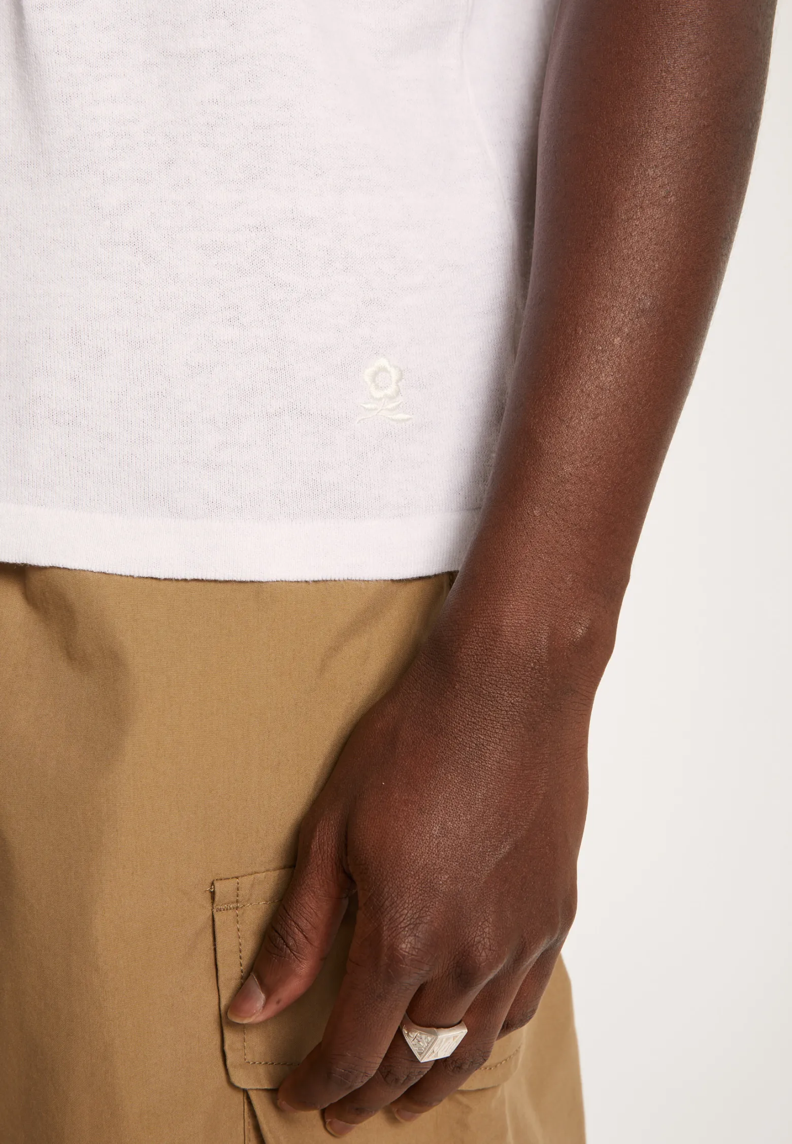 Montagut Cotton linen polo shirt - Iouri