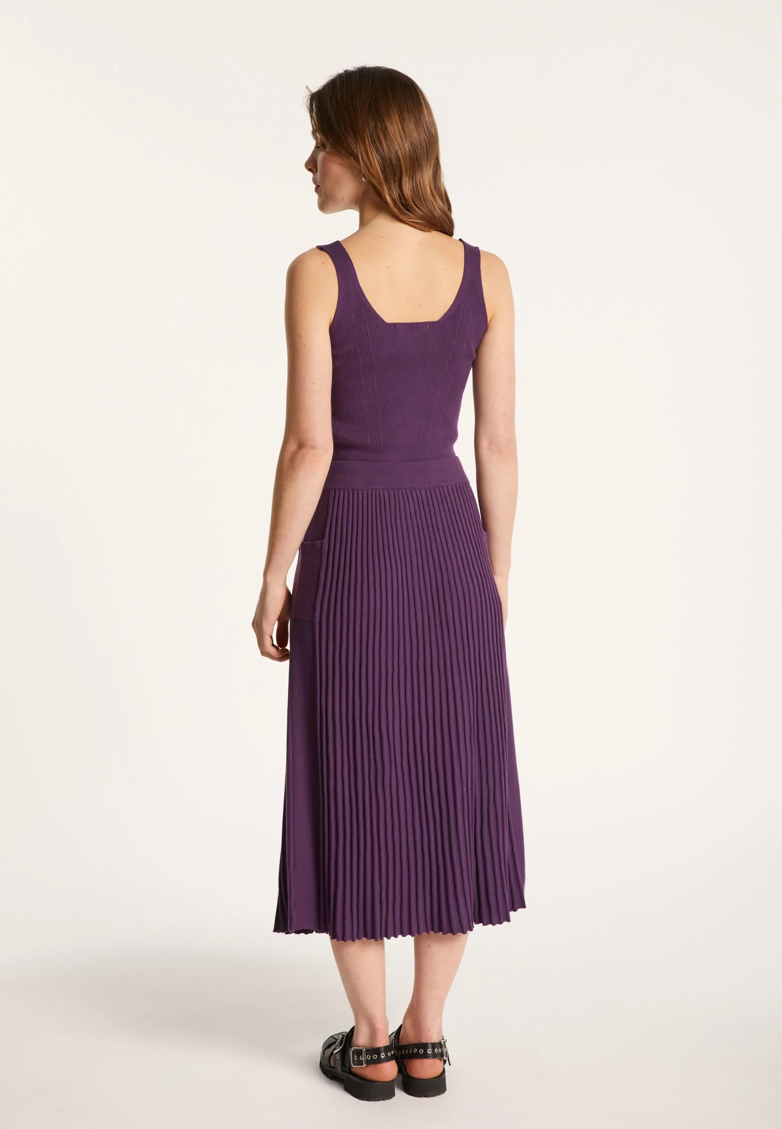 Montagut Cotton Polyamide Skirt - Lorenza