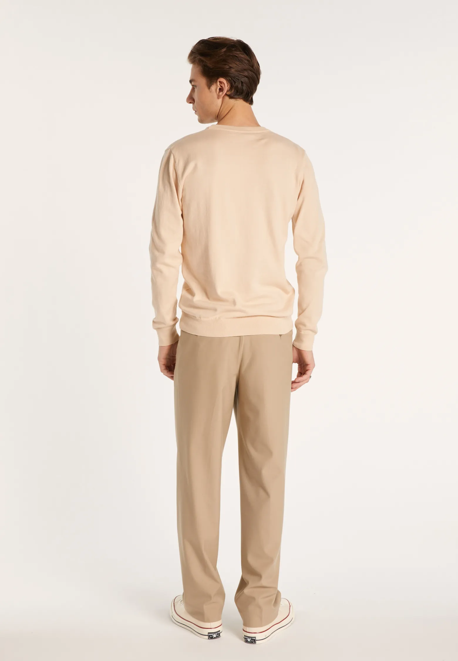 Montagut Cotton round neck sweater - Balboa