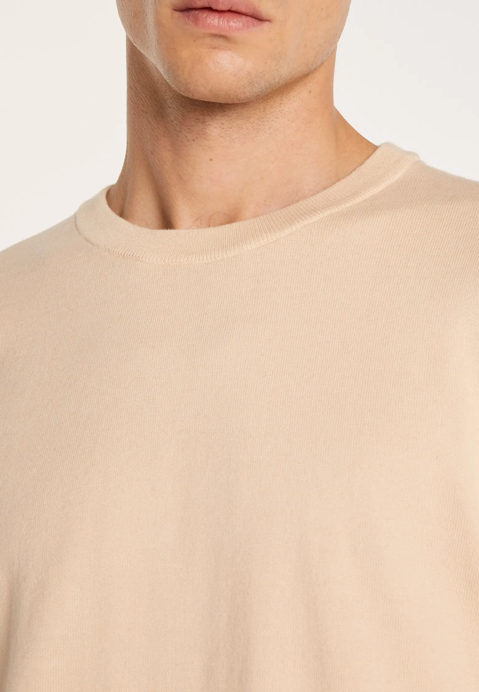 Montagut Cotton round neck sweater - Balboa