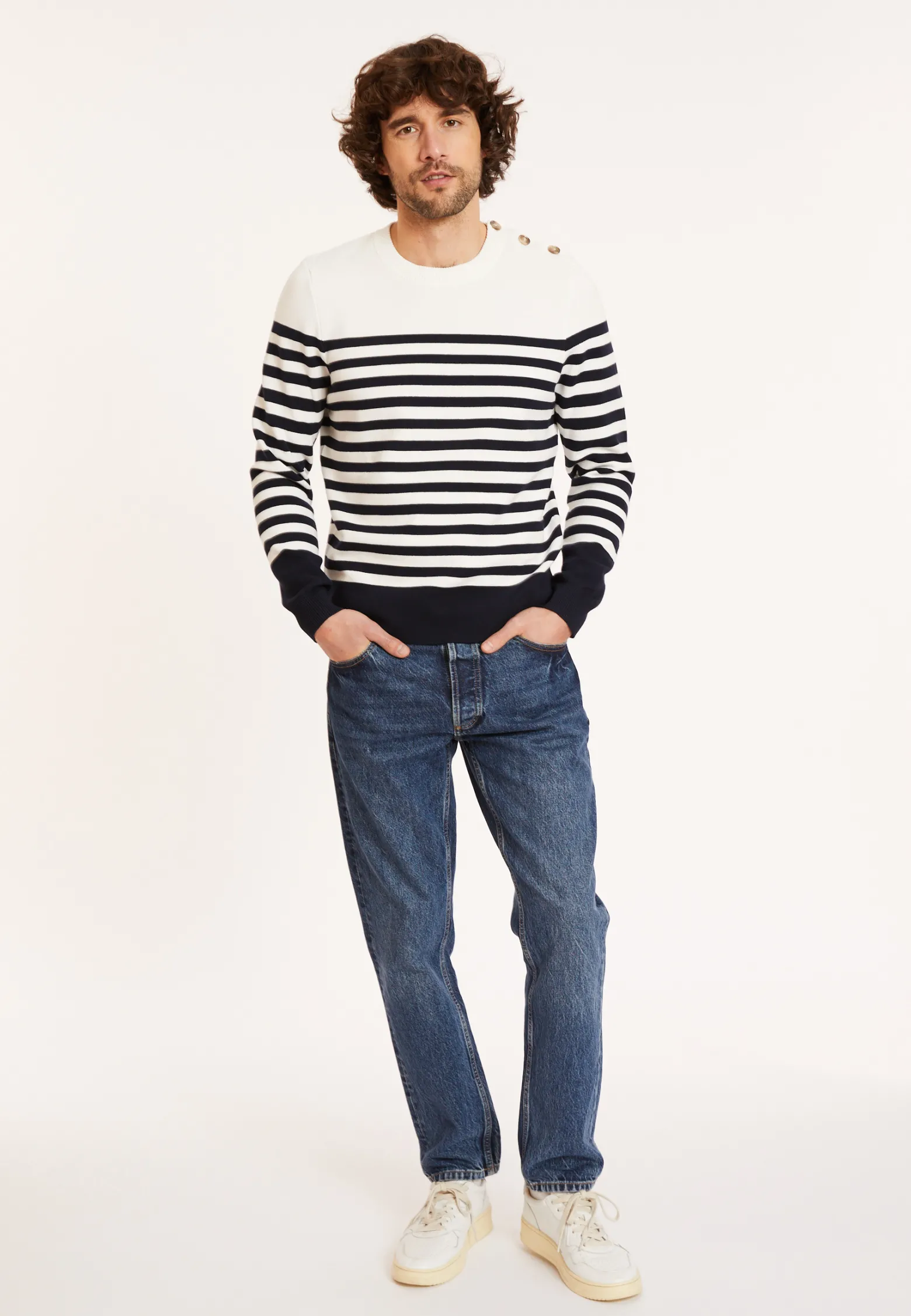 Montagut Cotton sailor sweater - Dori