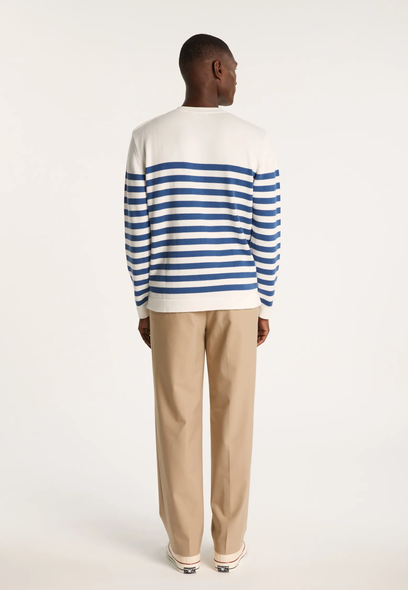 Montagut Cotton sailor sweater - Iris