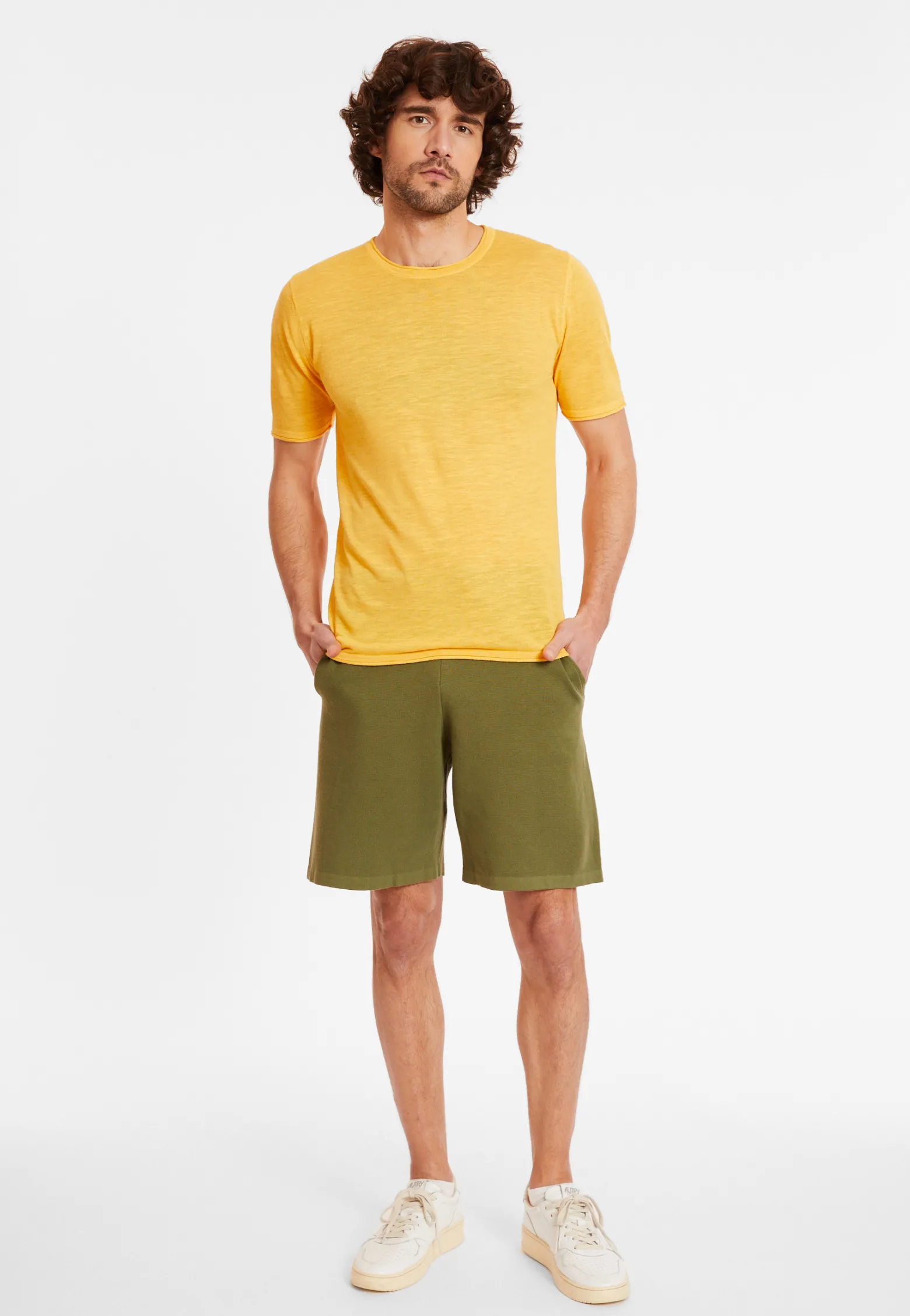Montagut Cotton shorts with pockets - Donata