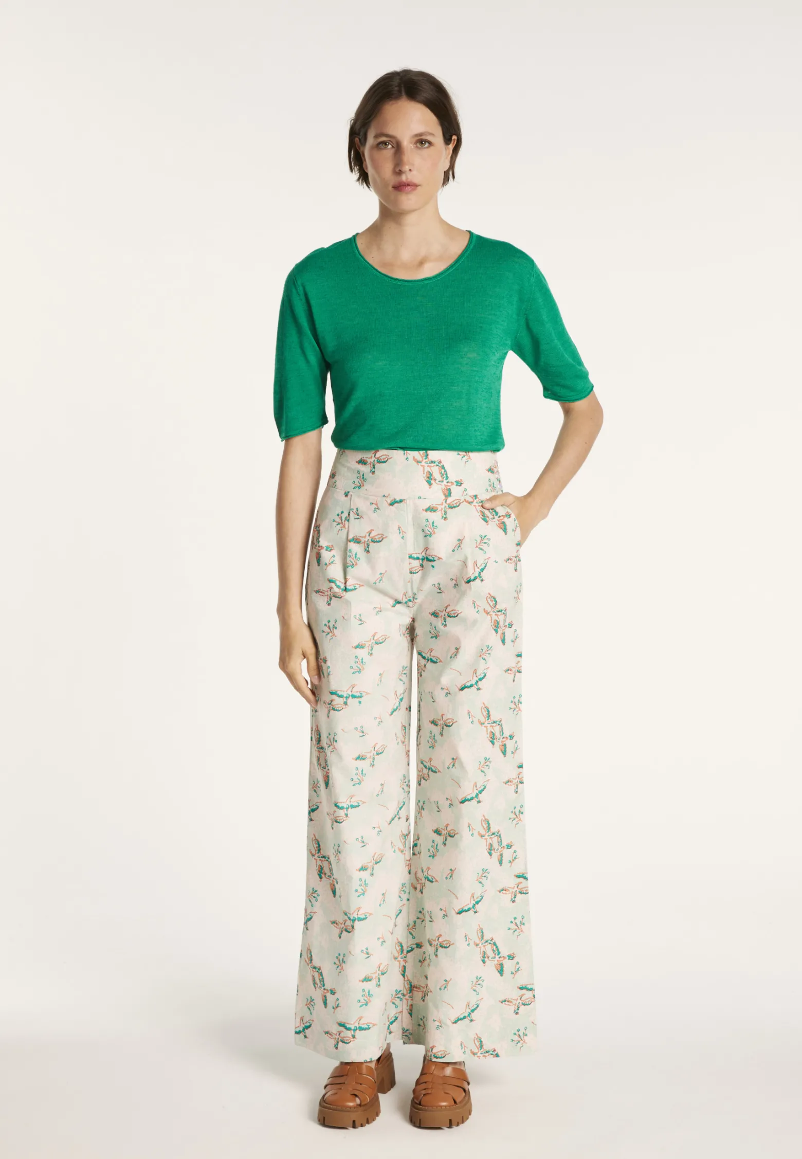 Montagut Cotton trousers - MALTE