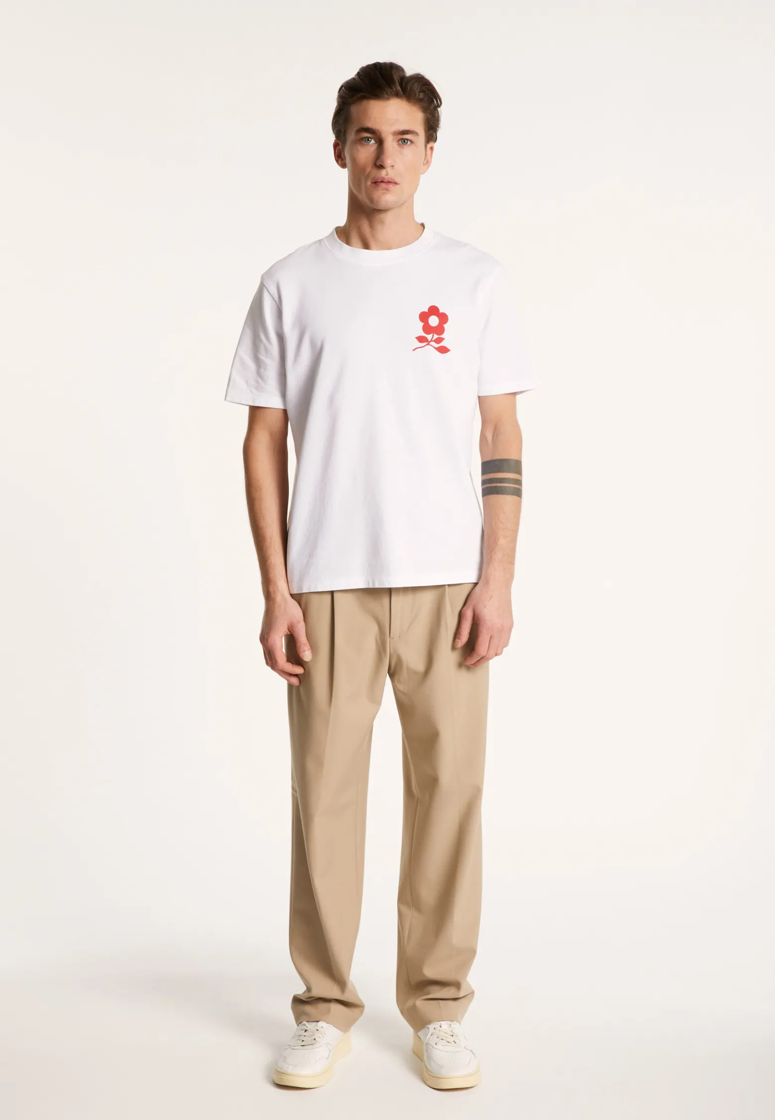 Montagut Cotton T-shirt with logo - Bahut