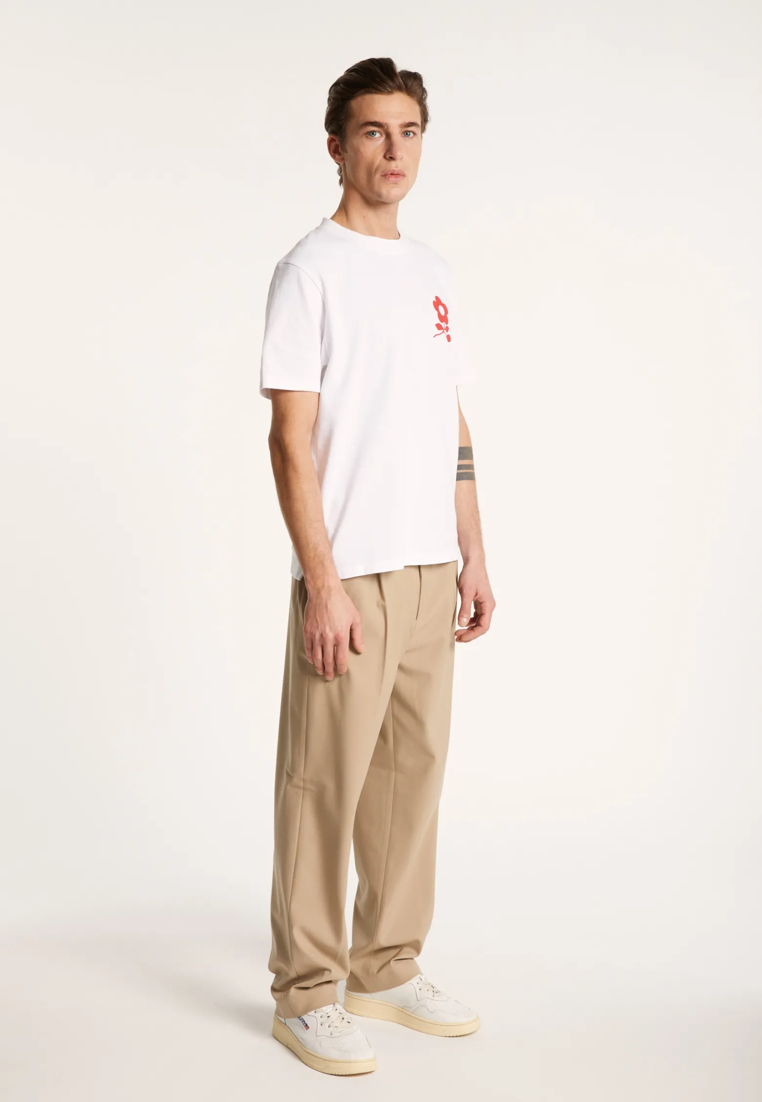 Montagut Cotton T-shirt with logo - Bahut