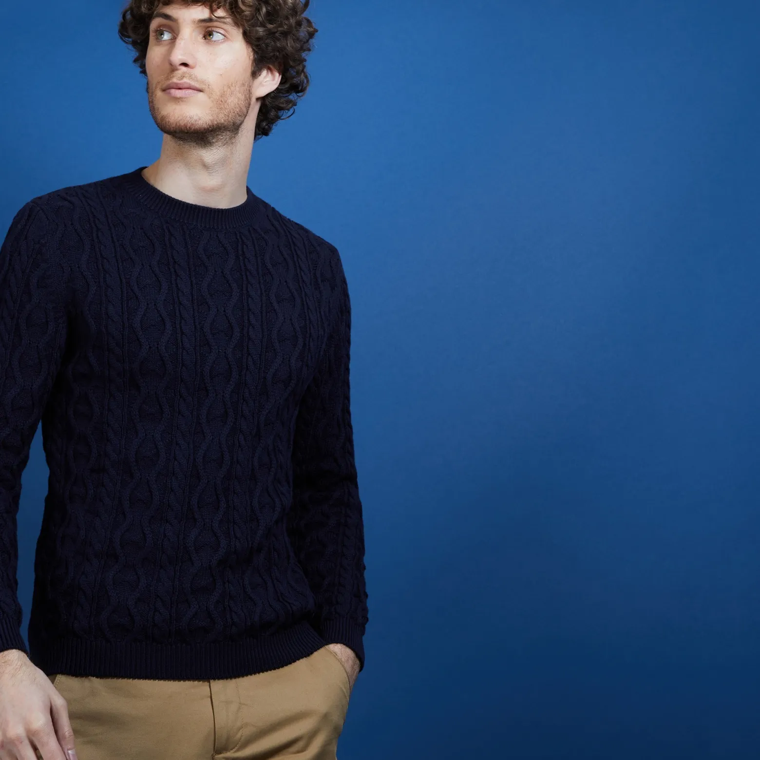 Montagut Cotton twisted sweater - Dublin