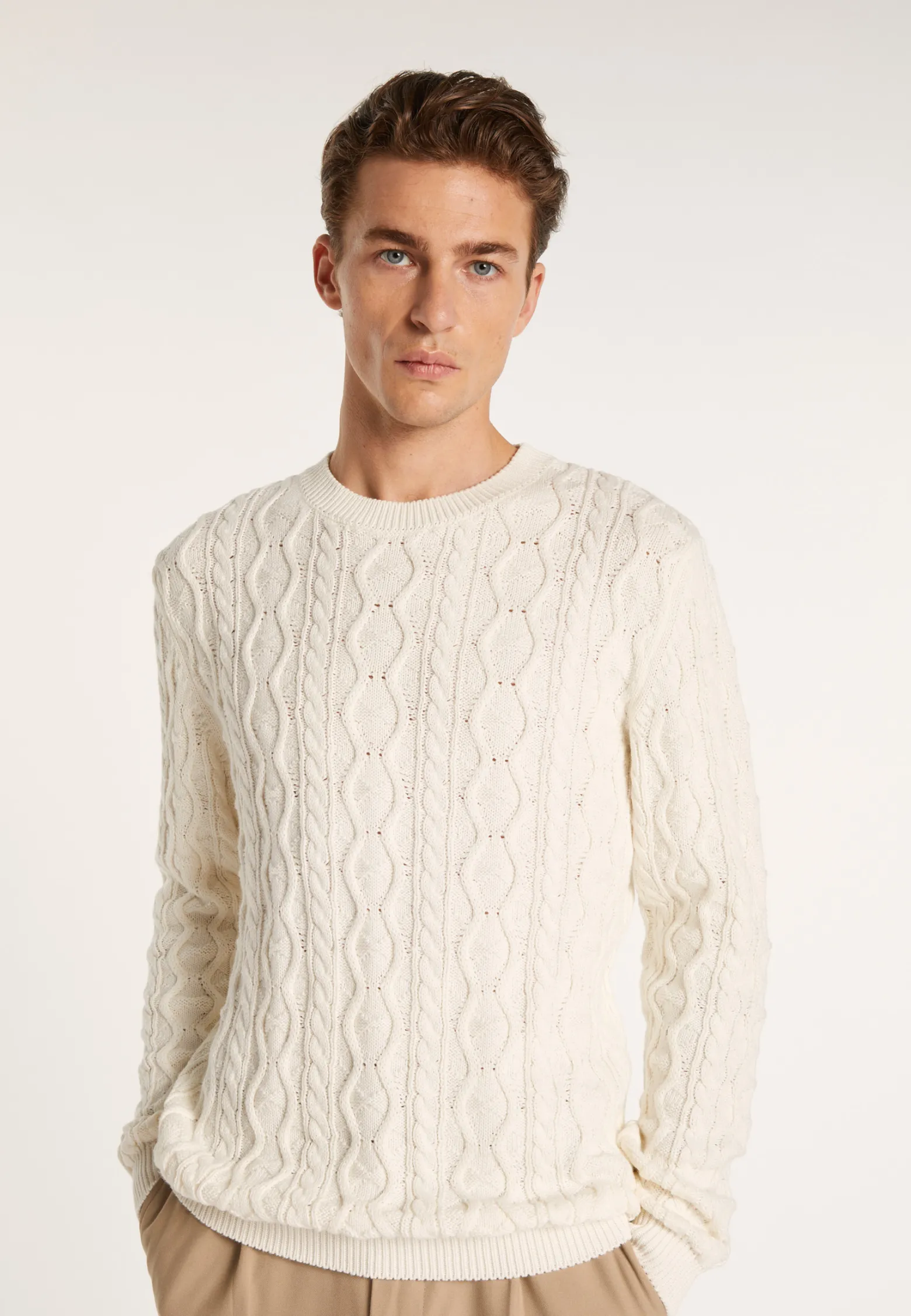 Montagut Cotton twisted sweater - Dublin