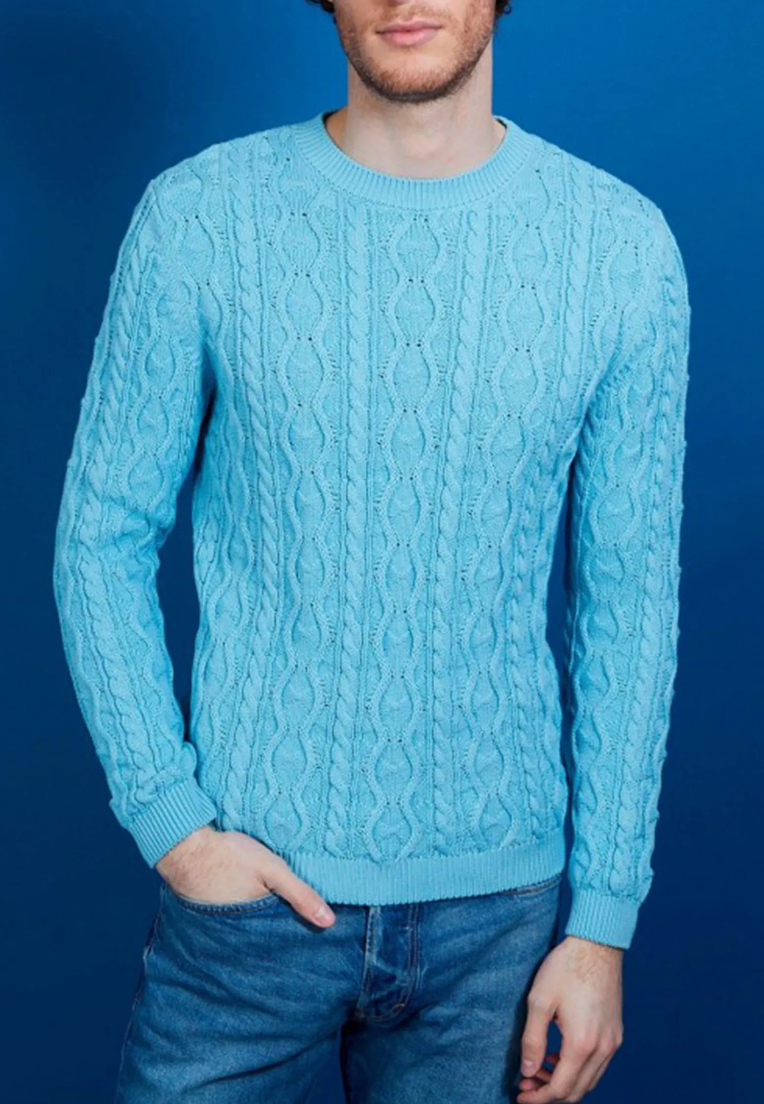 Montagut Cotton twisted sweater - Dublin