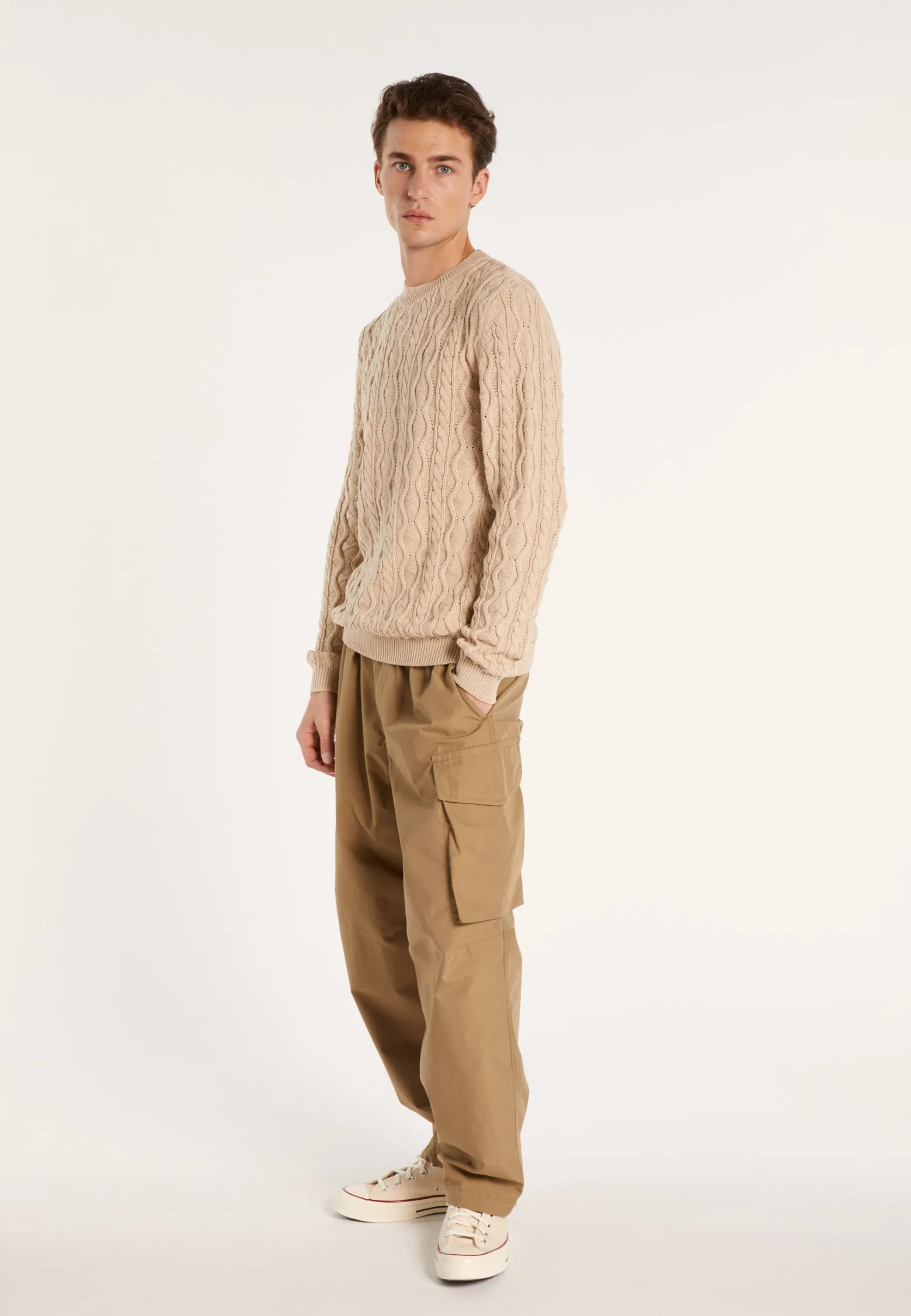 Montagut Cotton twisted sweater - Dublin