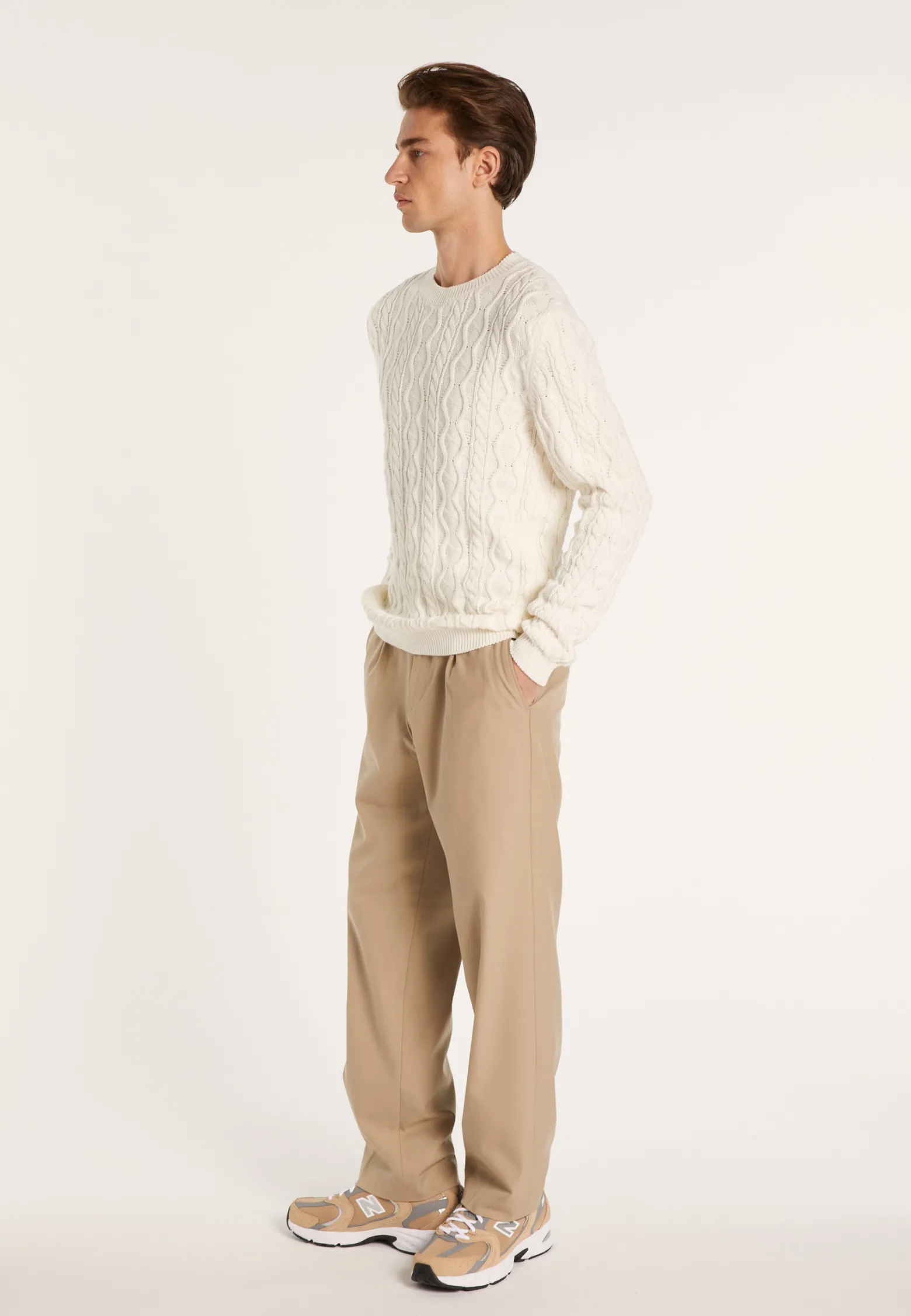 Montagut Cotton twisted sweater - Dublin