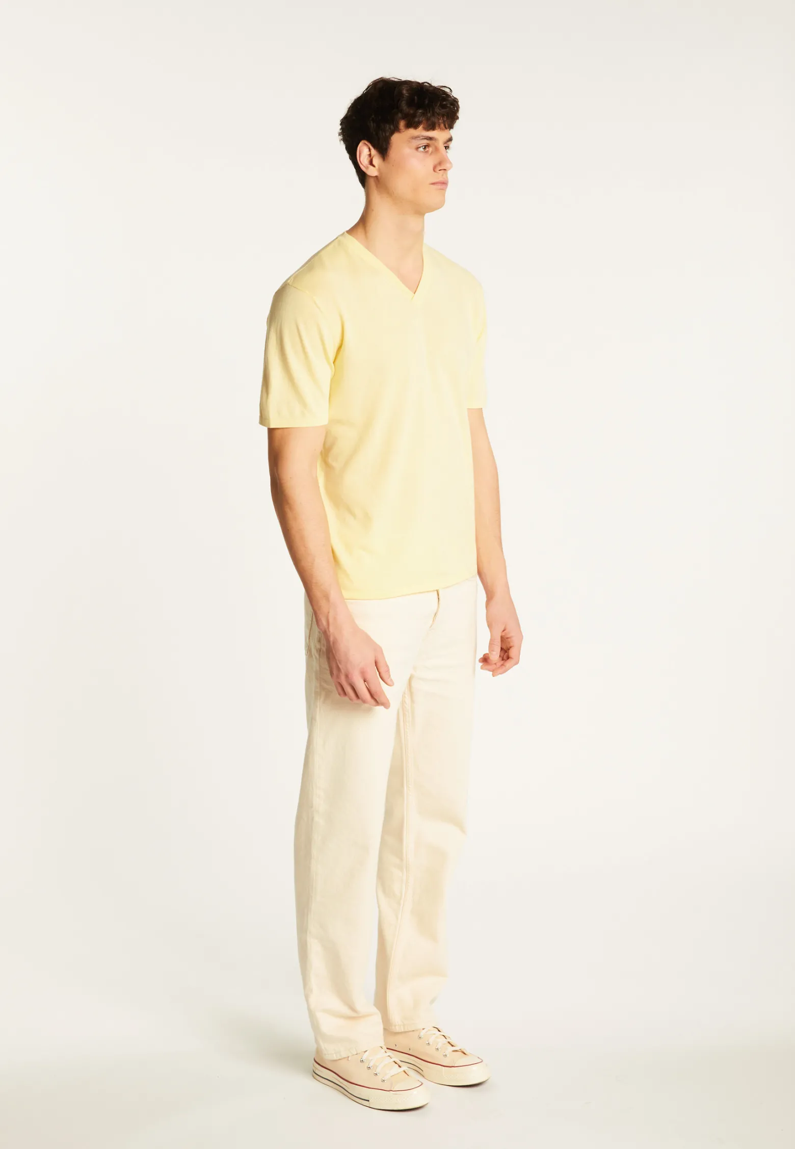 Montagut Cotton V-neck T-shirt - Malo