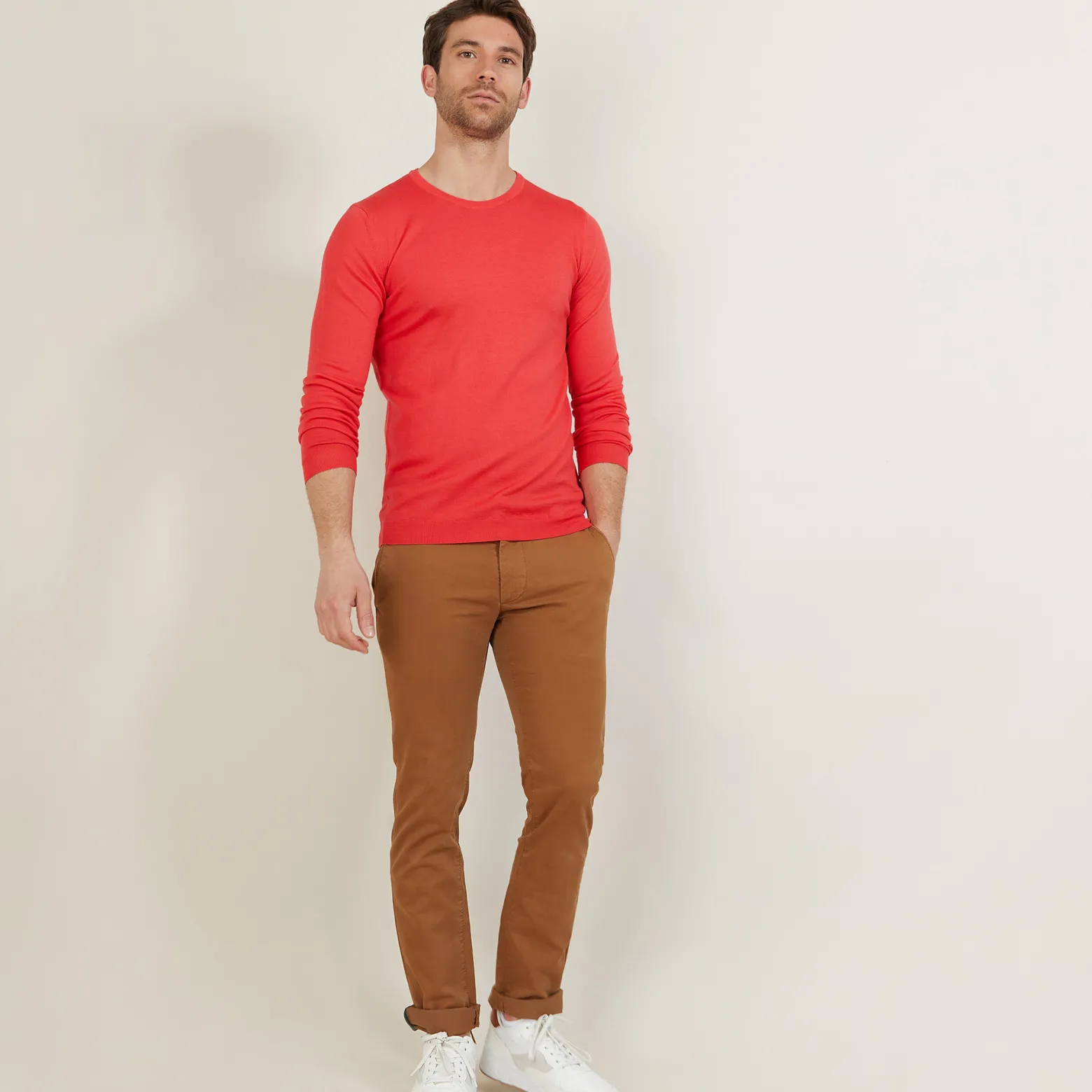 Montagut Crewneck sweater in merino wool - Bertille
