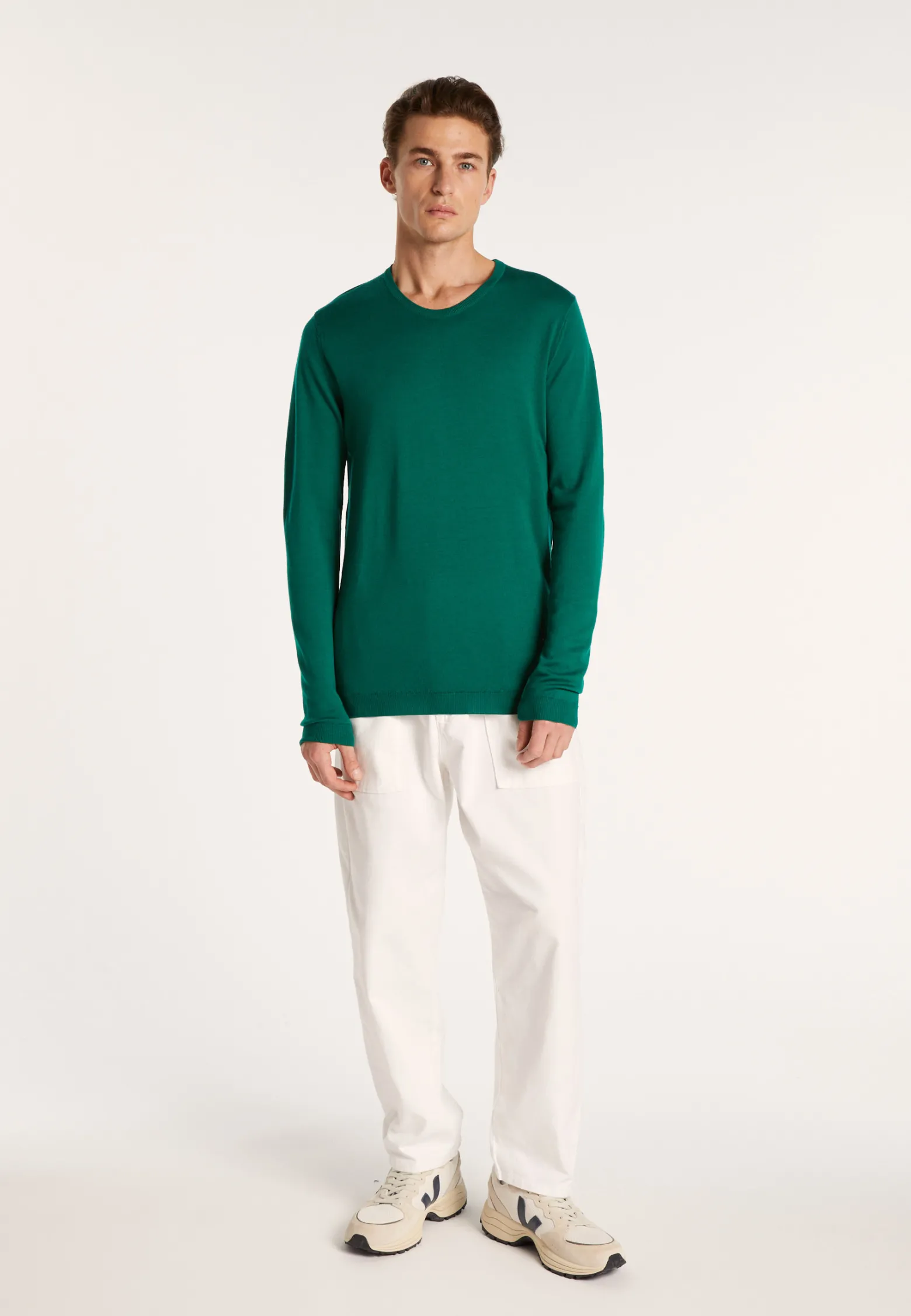 Montagut Crewneck sweater in merino wool - Bertille