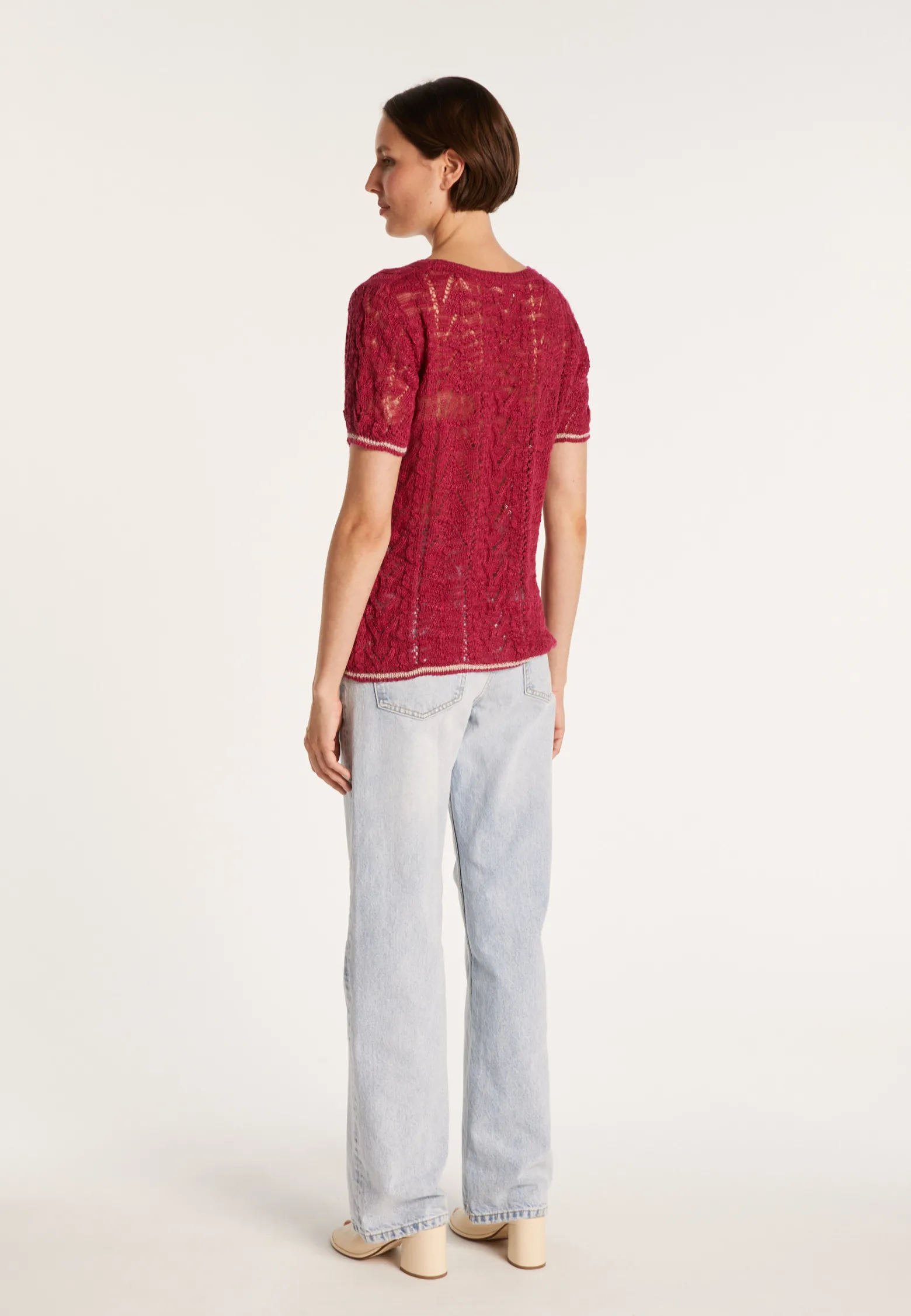Montagut Crochet knitted T-shirt - Claus