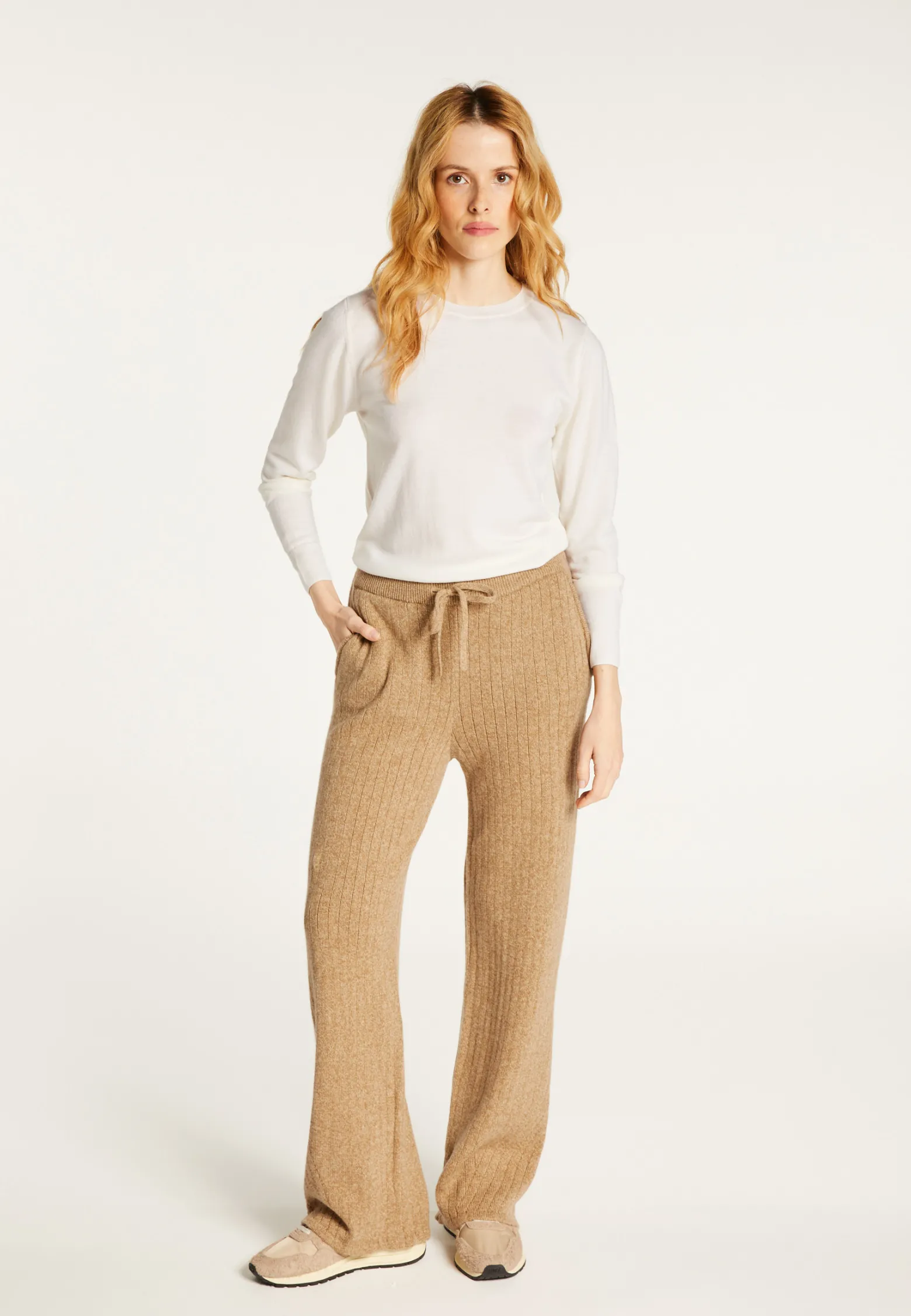 Montagut Cropped wool and cashmere turtleneck sweater - Galya