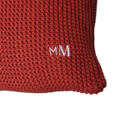 Montagut Cushion with organic cotton bow - KANSAS