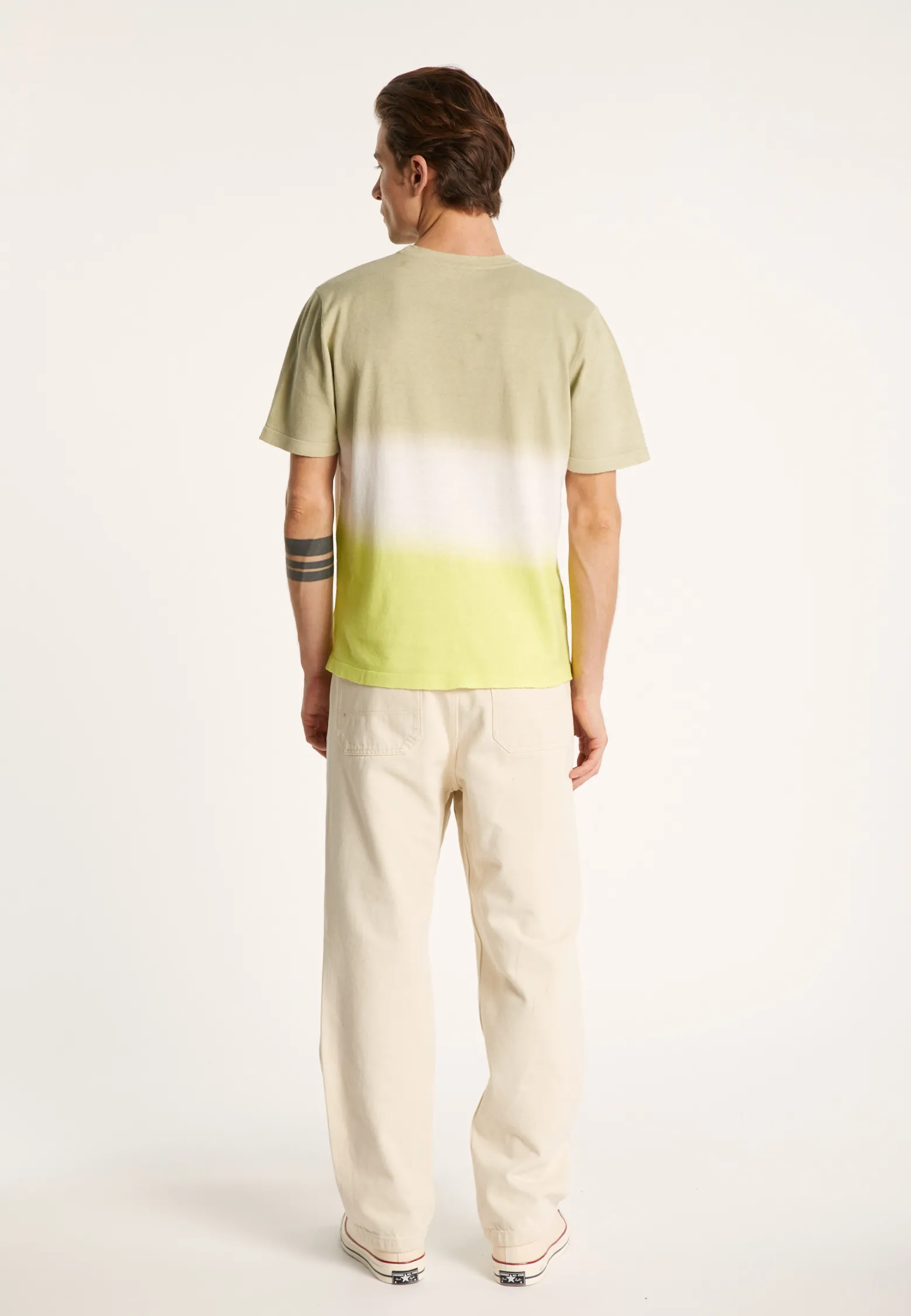 Montagut Dip dye round neck t-shirt - Ivanoe