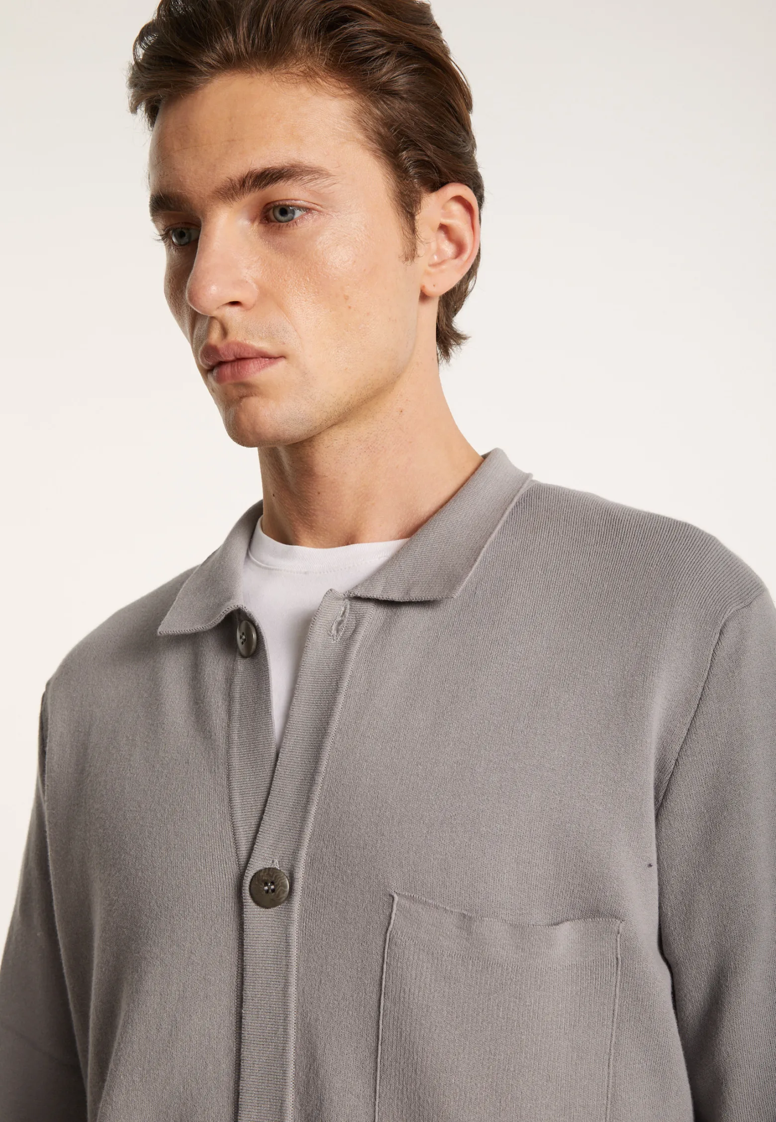 Montagut Dry cotton cardigan with pockets - Balto