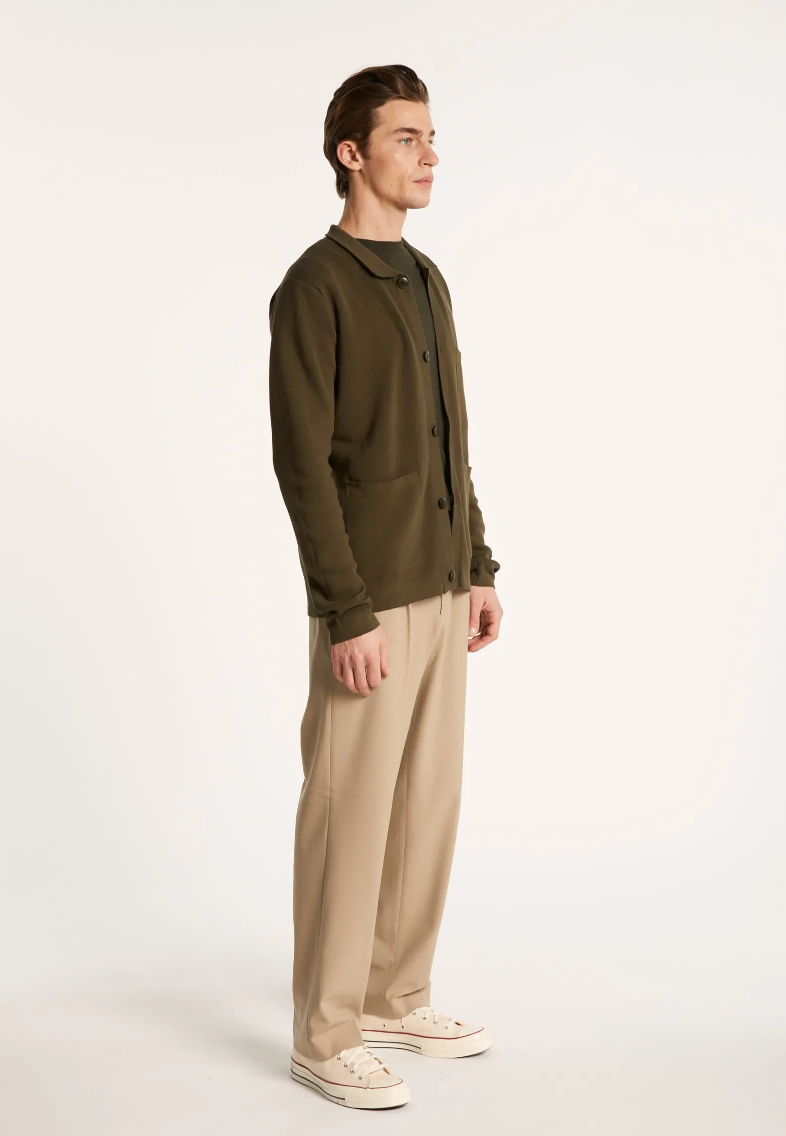 Montagut Dry cotton cardigan with pockets - Balto