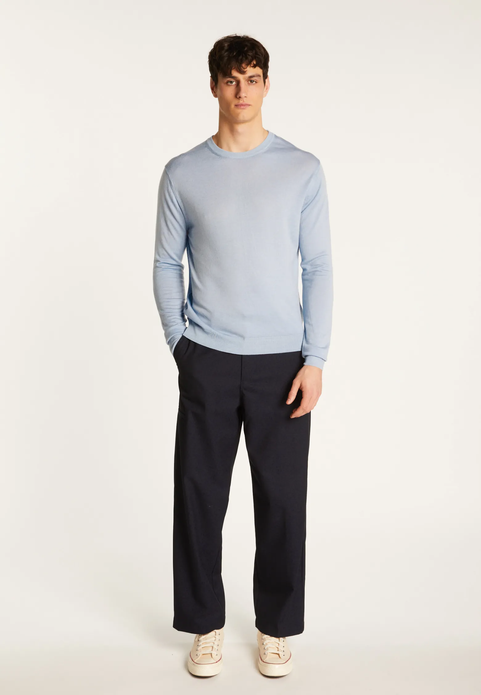 Montagut Eddie Merino Wool Crew Neck Sweater