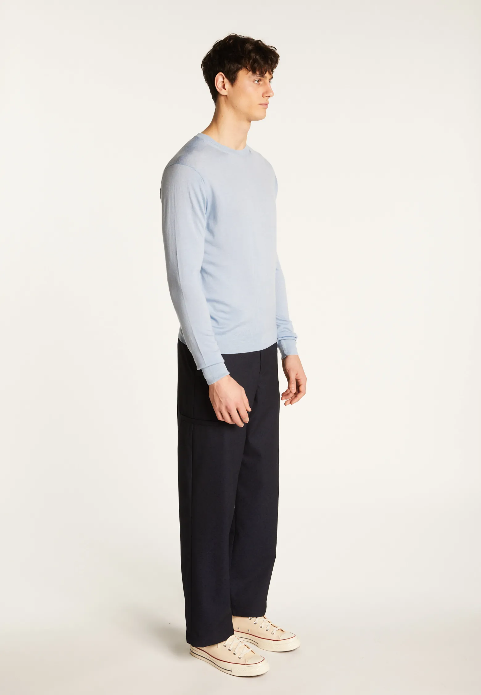 Montagut Eddie Merino Wool Crew Neck Sweater