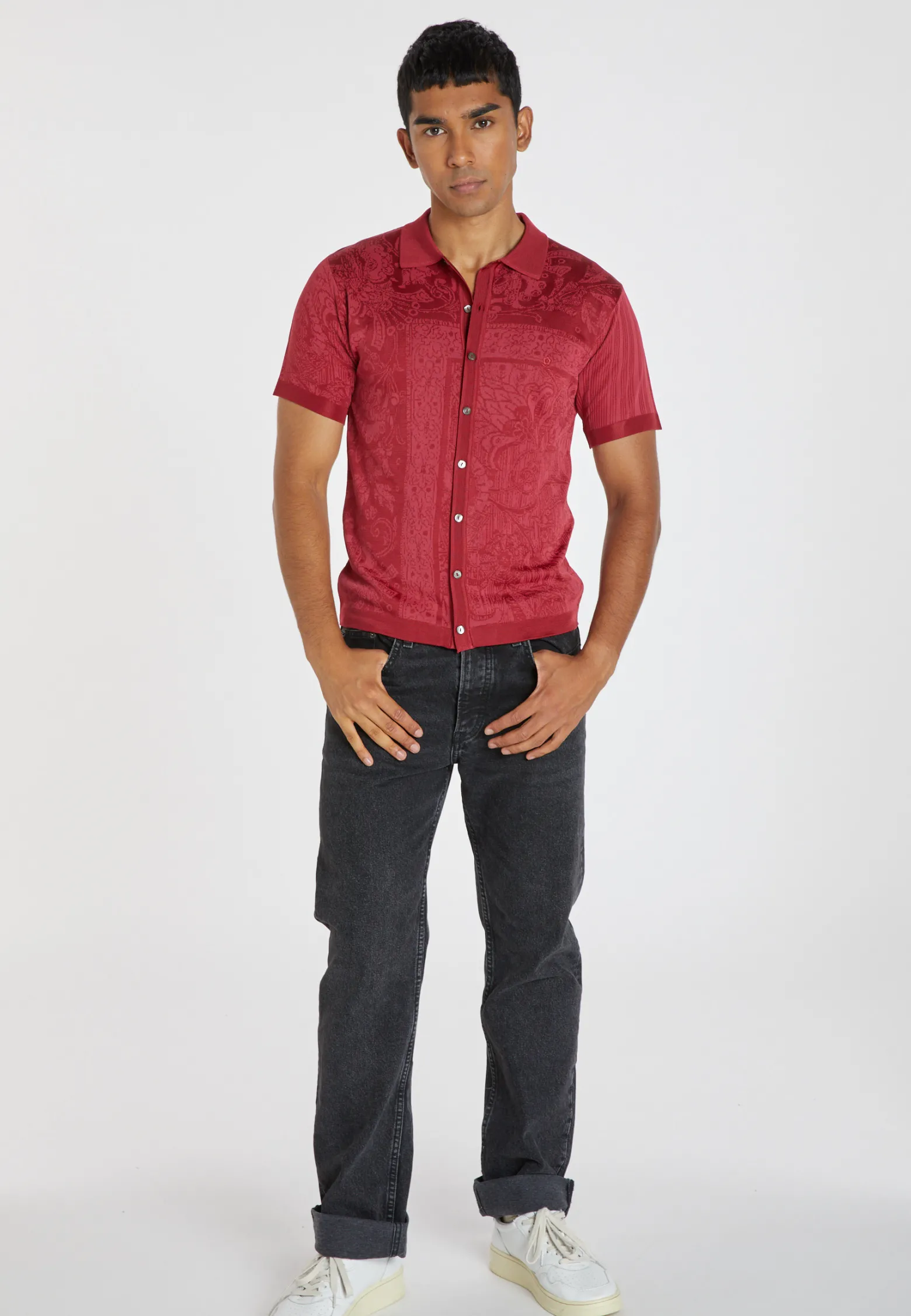 Montagut Fil Lumière patterned polo shirt - Aaron