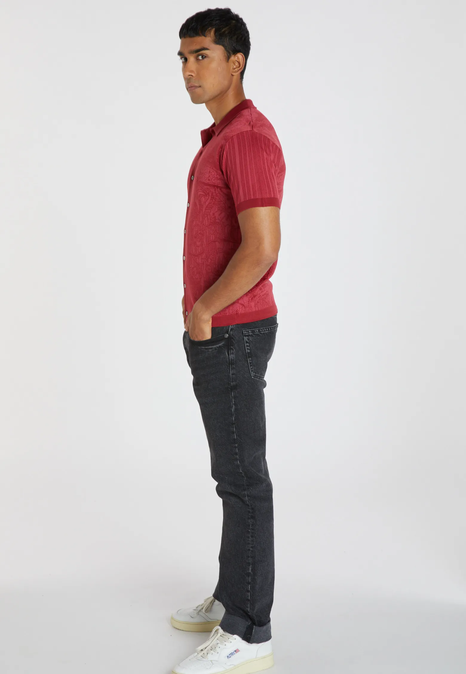 Montagut Fil Lumière patterned polo shirt - Aaron
