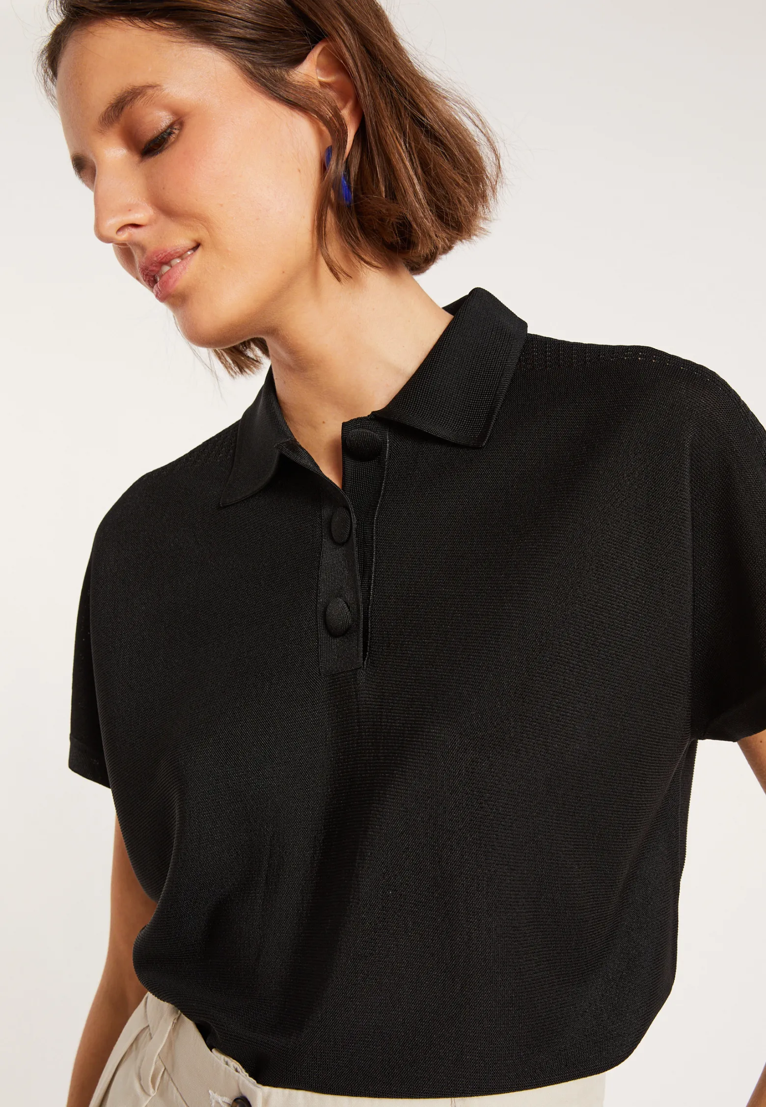 Montagut Fil lumière polo shirt - Melisse