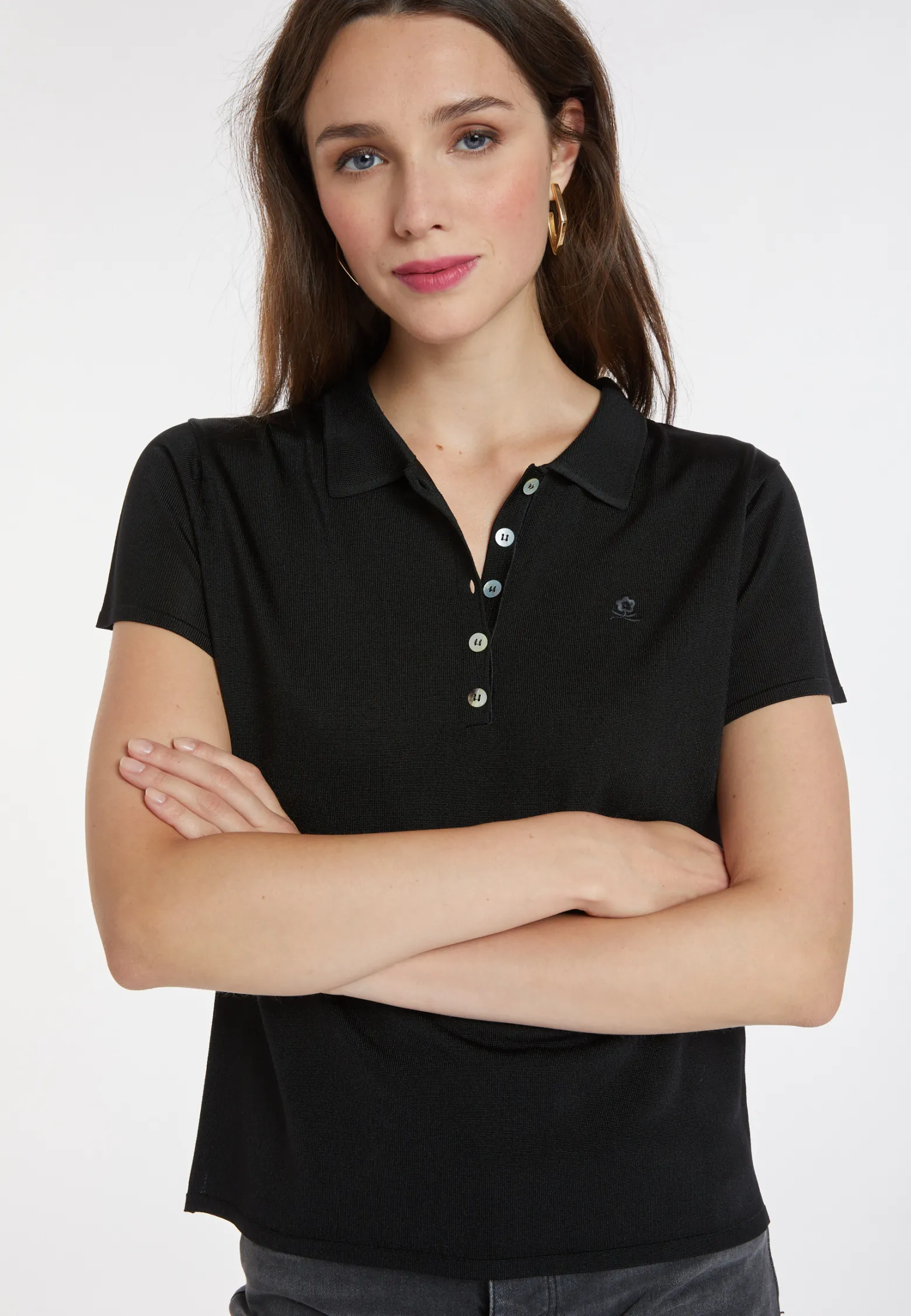 Montagut Fil Lumière poloshirt - Bilbo