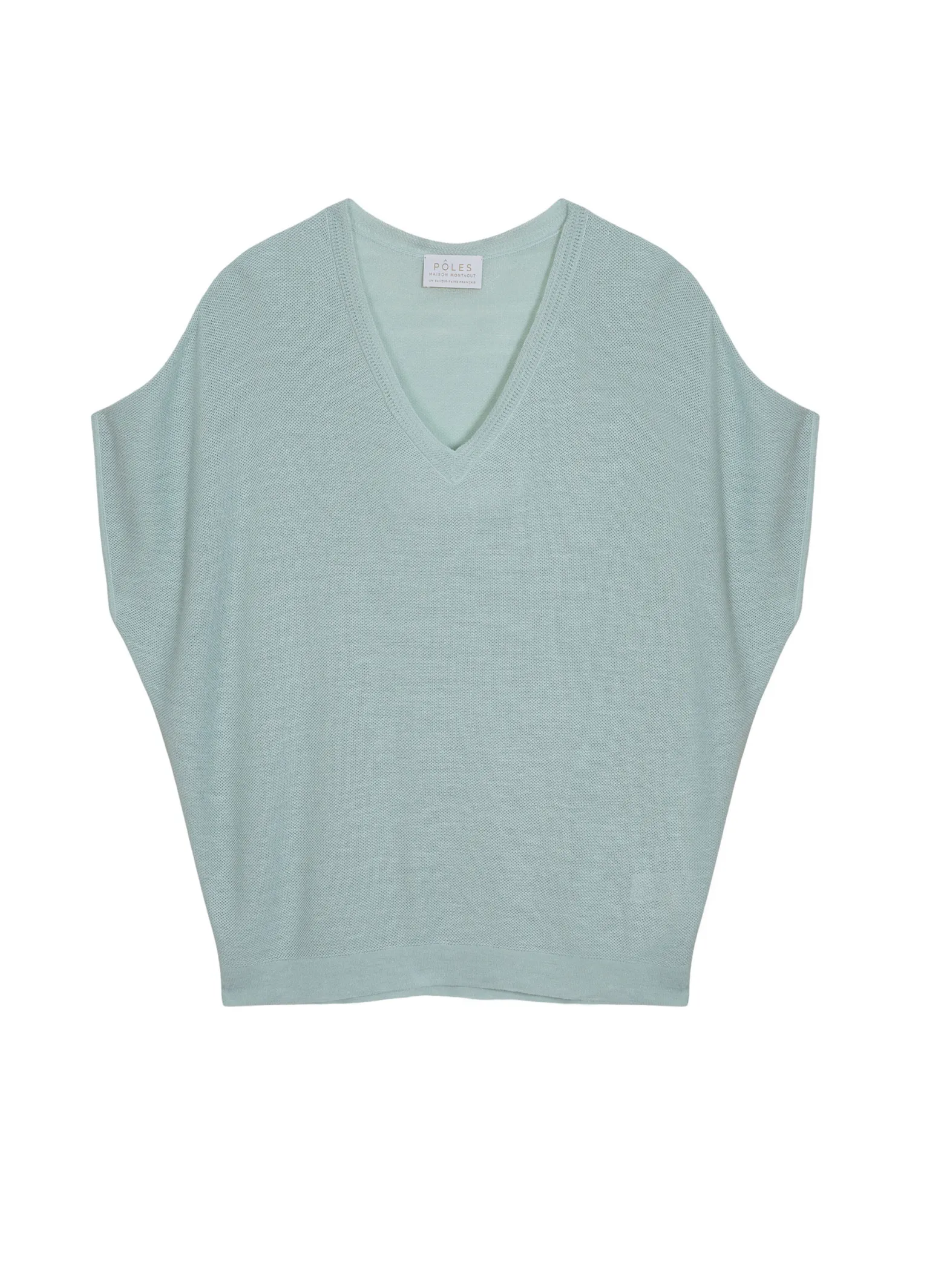 Montagut Flamed linen batwing T-shirt - Tarra