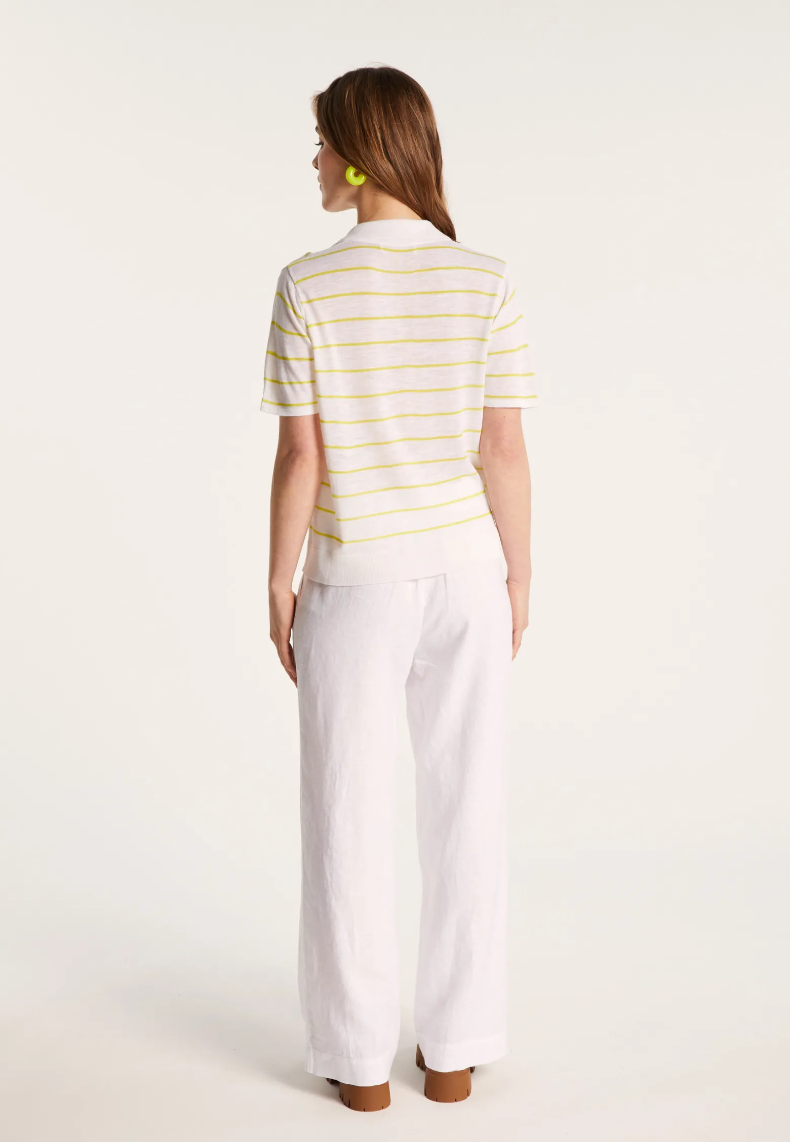 Montagut Flamed linen blouse - Leonie
