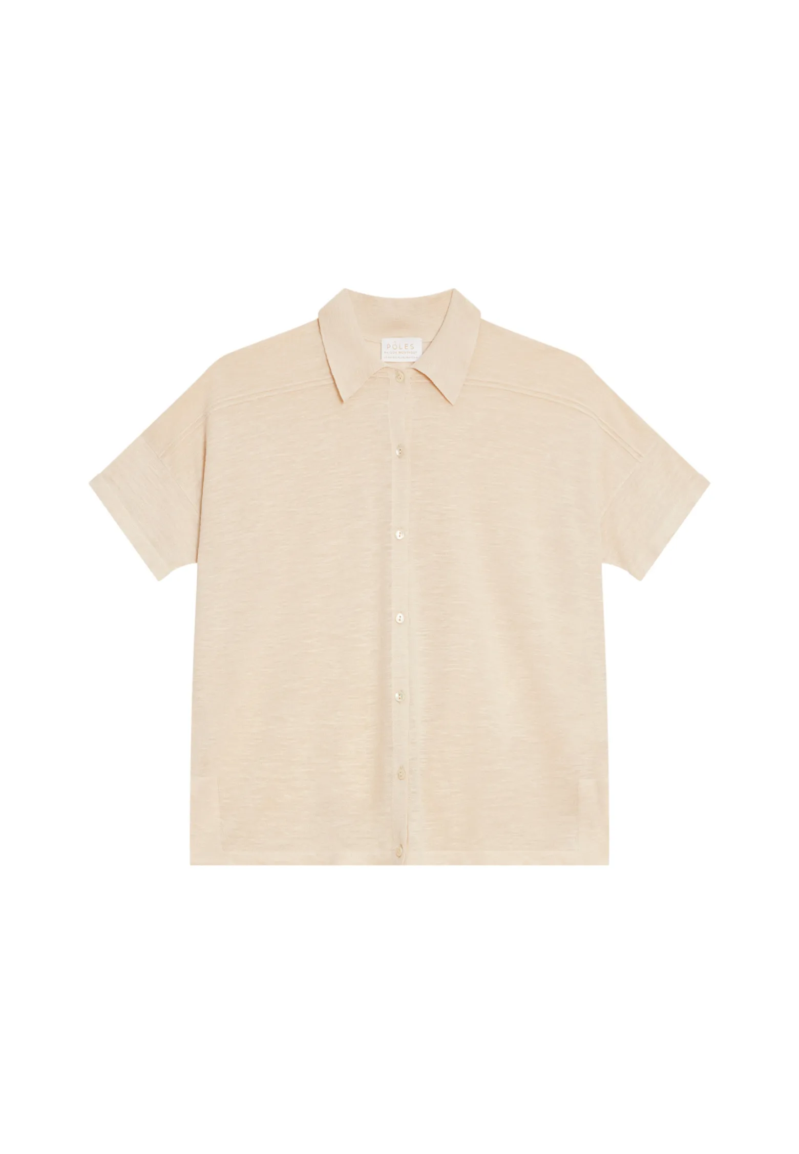 Montagut Flamed linen blouse - Pablito