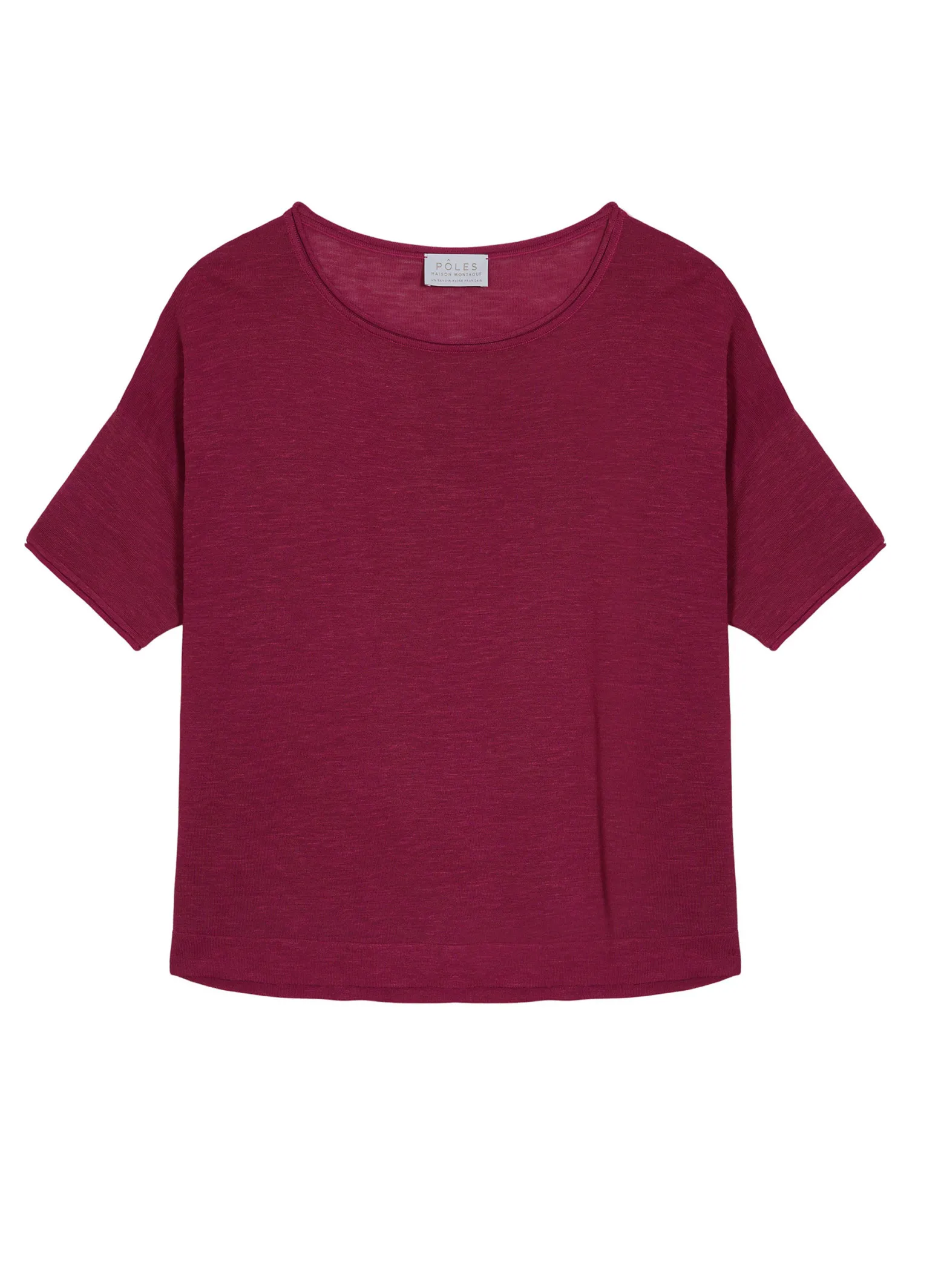 Montagut Flamed linen full sleeve elbow t-shirt - Taslim