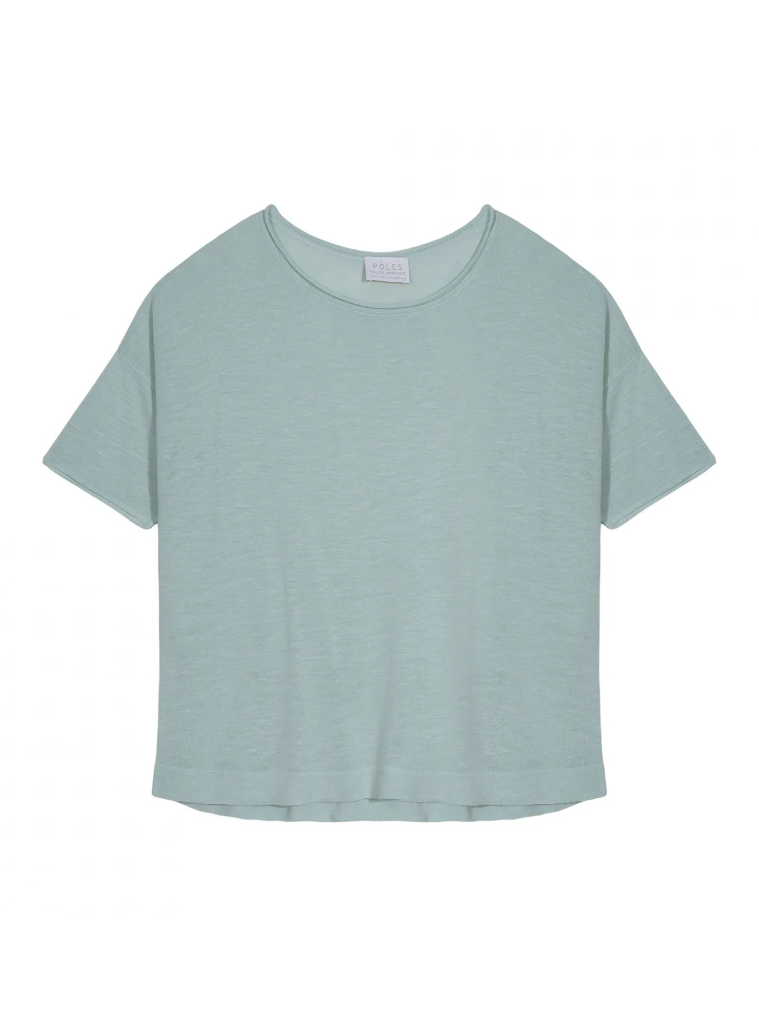 Montagut Flamed linen full sleeve elbow t-shirt - Taslim