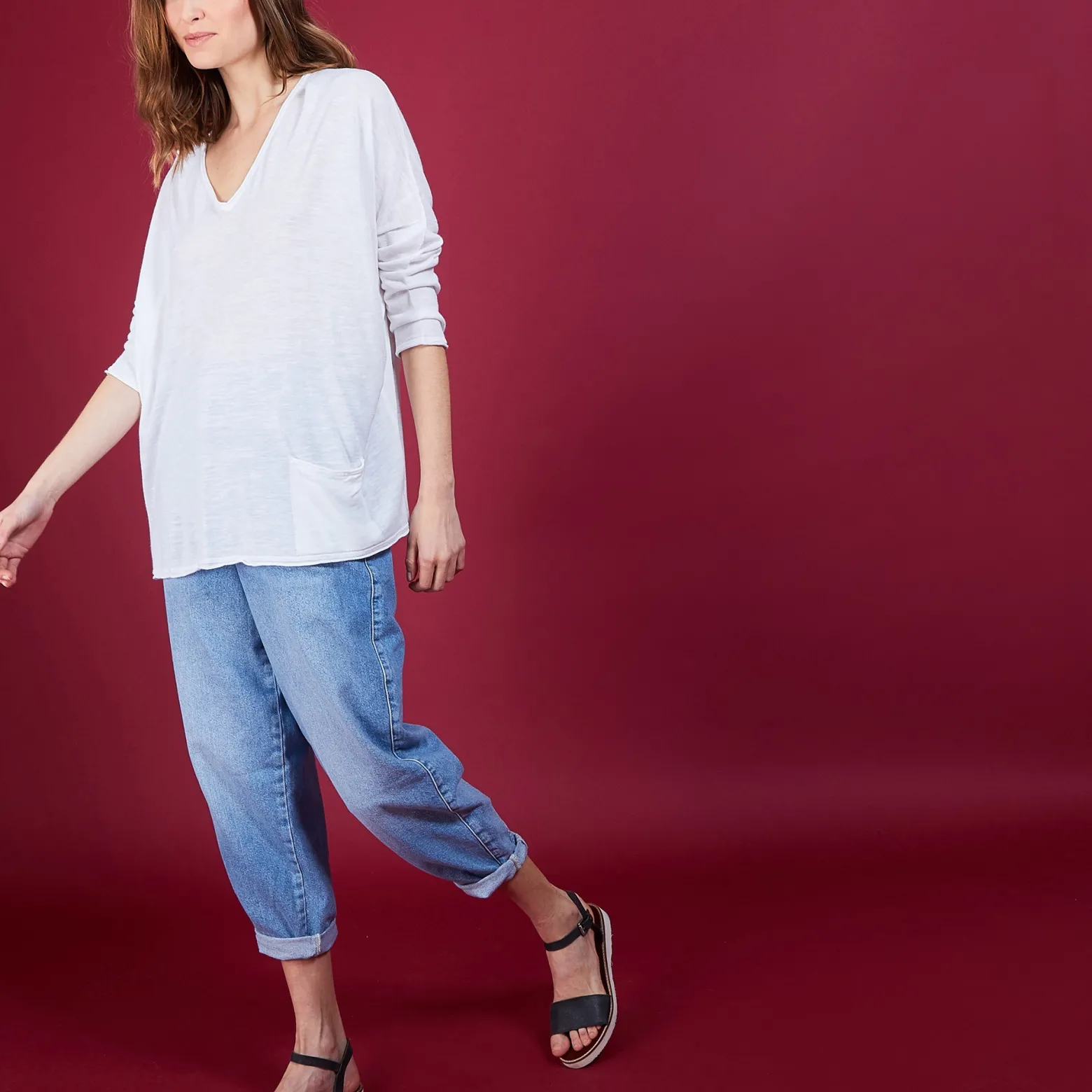 Montagut Flamed linen T-shirt - Balou