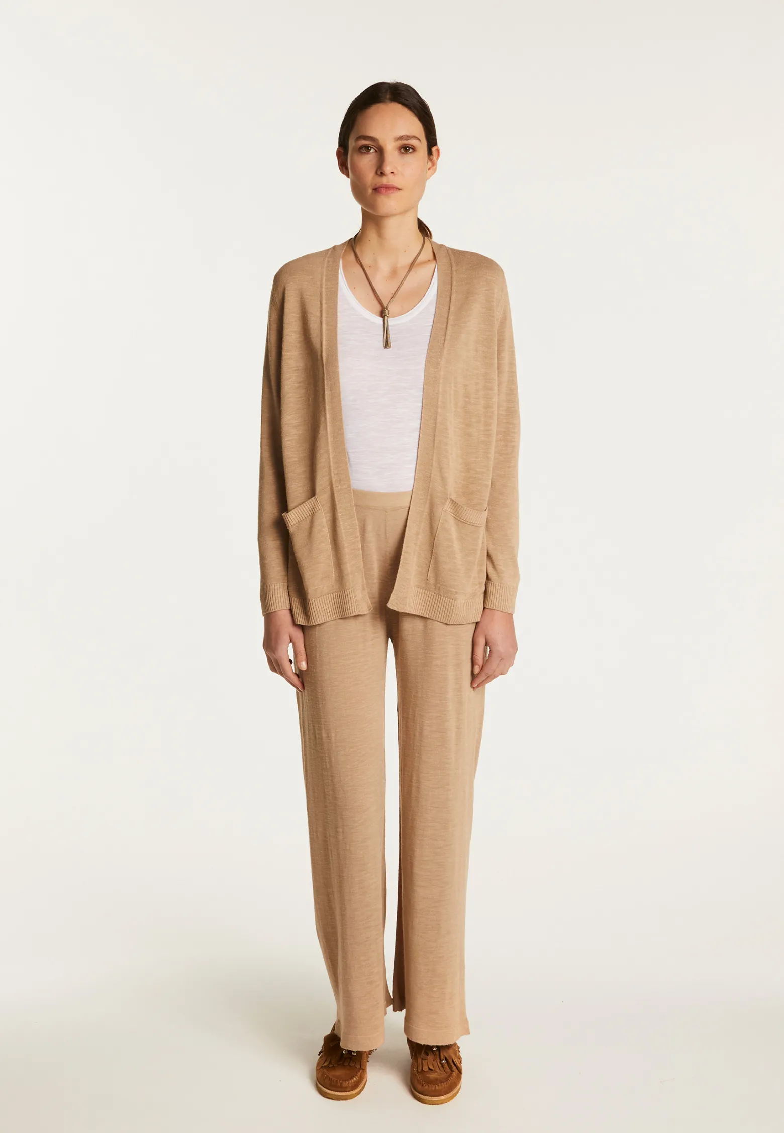 Montagut Flamed linen vest - Naelle