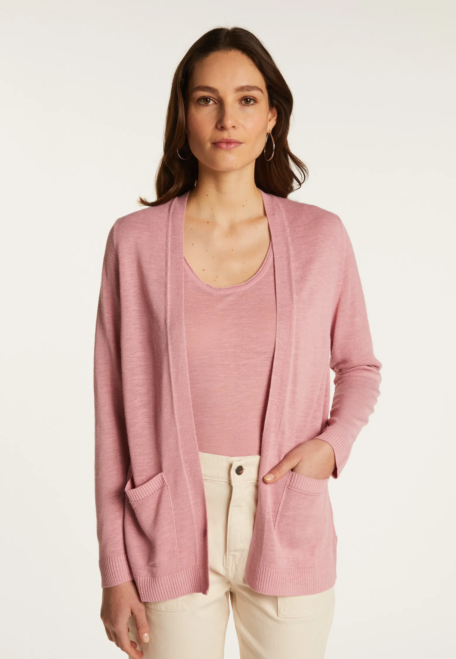 Montagut Flamed linen vest - Naelle